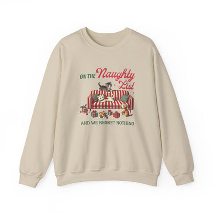 Cat Christmas Sweater, Christmas Cat Sweatshirt, Kitten Christmas Shirt - PopCultureByDesign36
