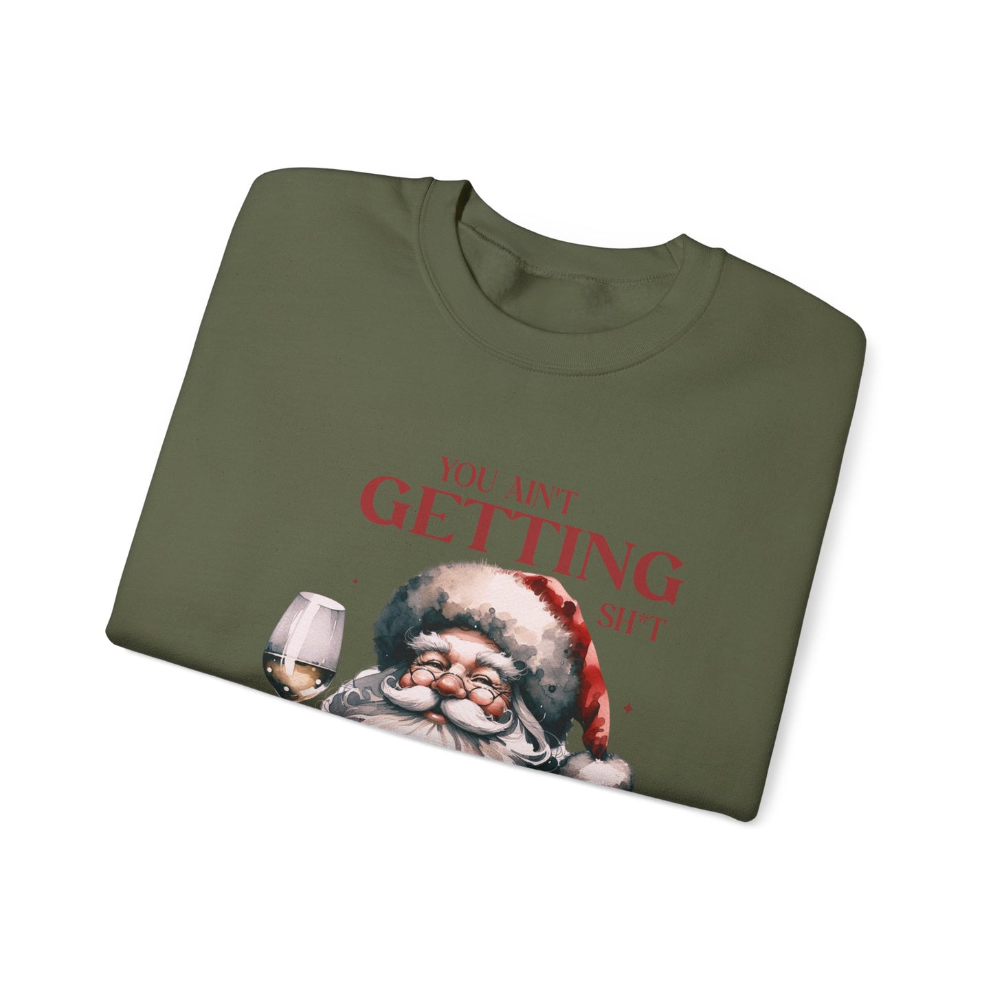 Santa Inspired, Funny Santa sweatshirt, Retro Santa sweatshirt - PopCultureByDesign36