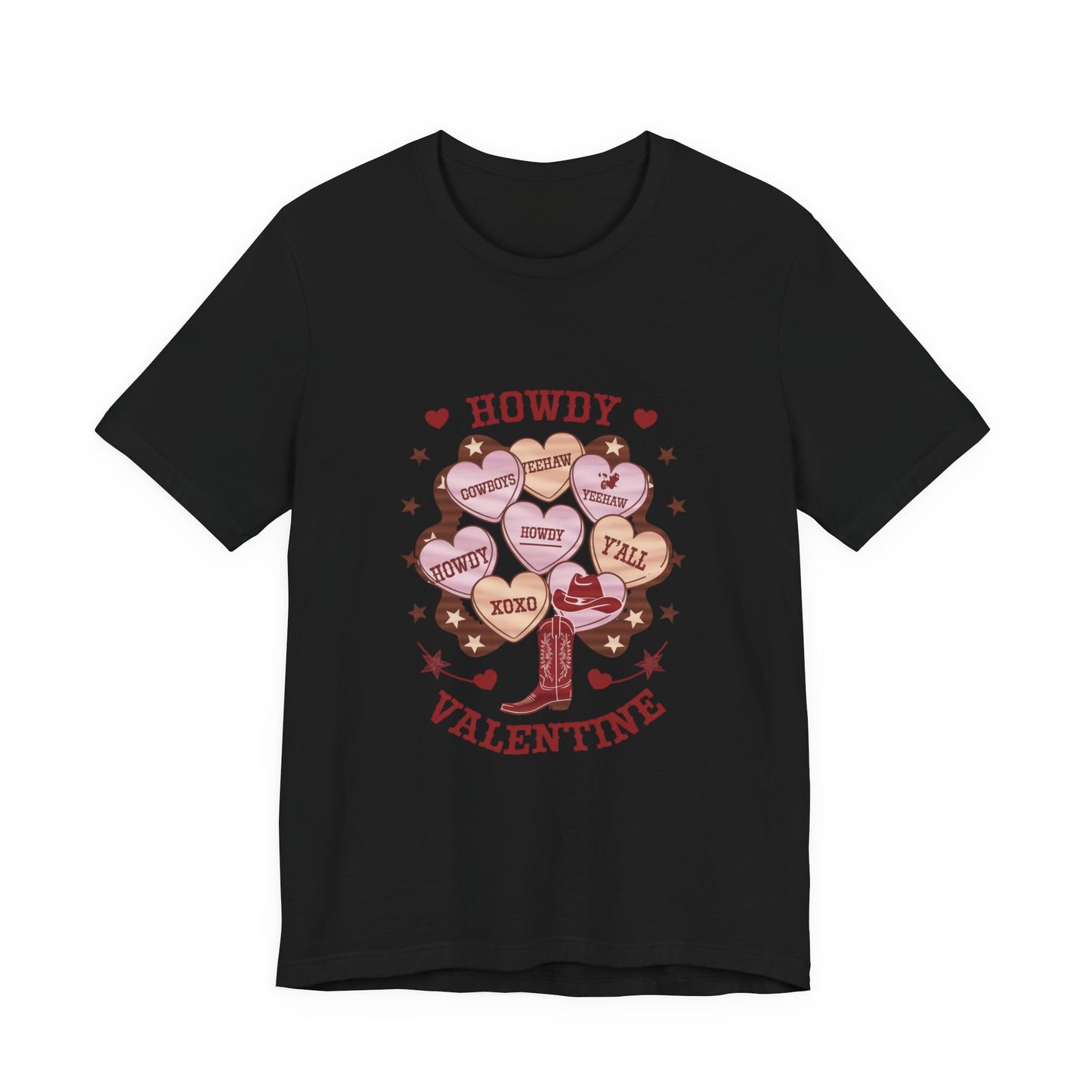 Candy Heart Shirt, Valentine's Day Gift, Country Conversation Hearts Shirt - PopCultureByDesign36