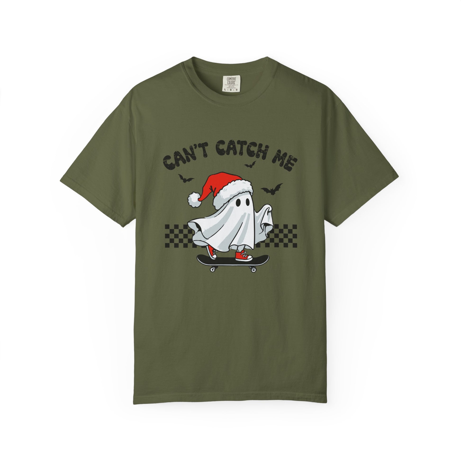 Halloween Ghost Shirt, Cute Ghost Shirt, Christmas skate ghost - PopCultureByDesign36