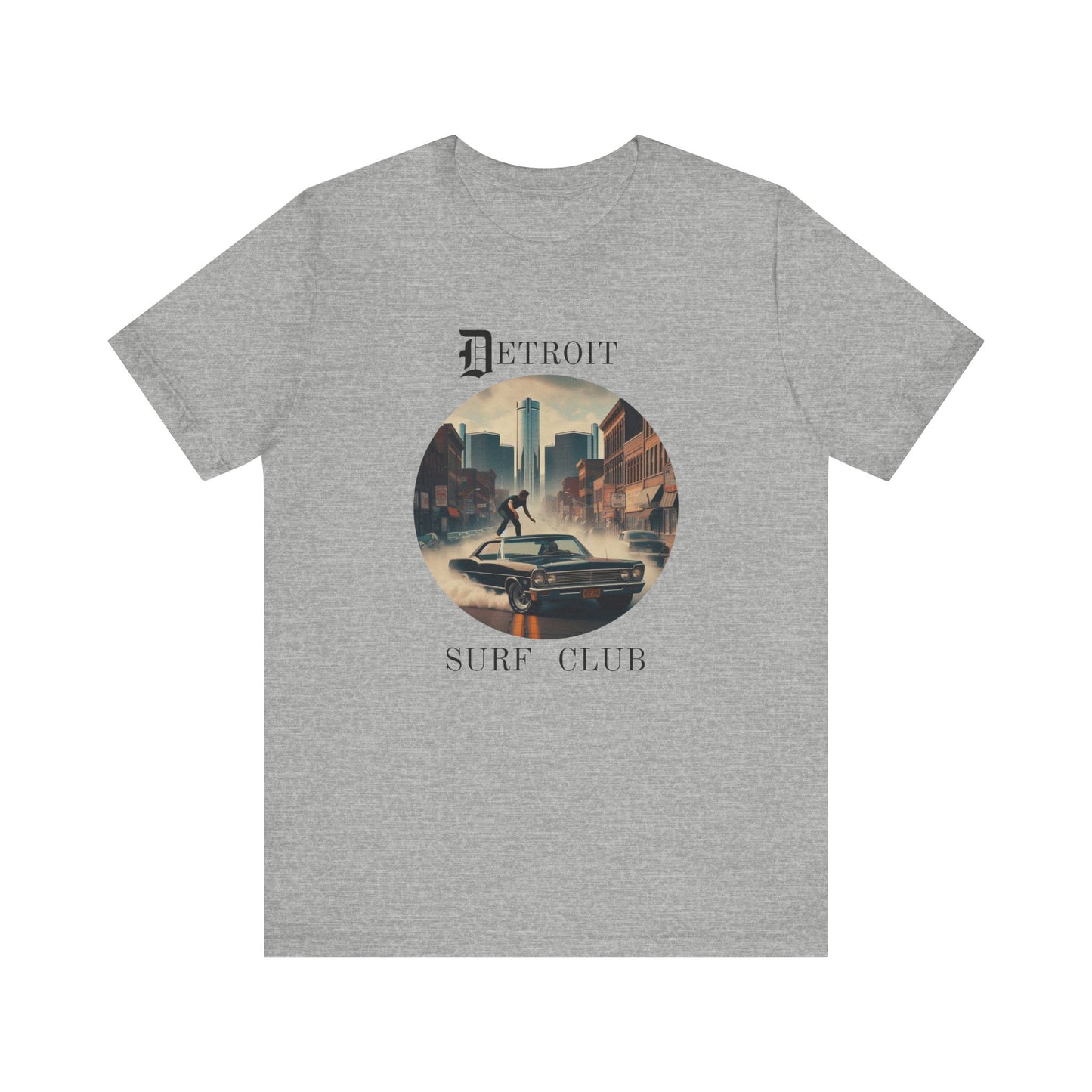 Detroit Surf Club, Detroit T-Shirt, Detroit Sports, Detroit Pride - PopCultureByDesign36