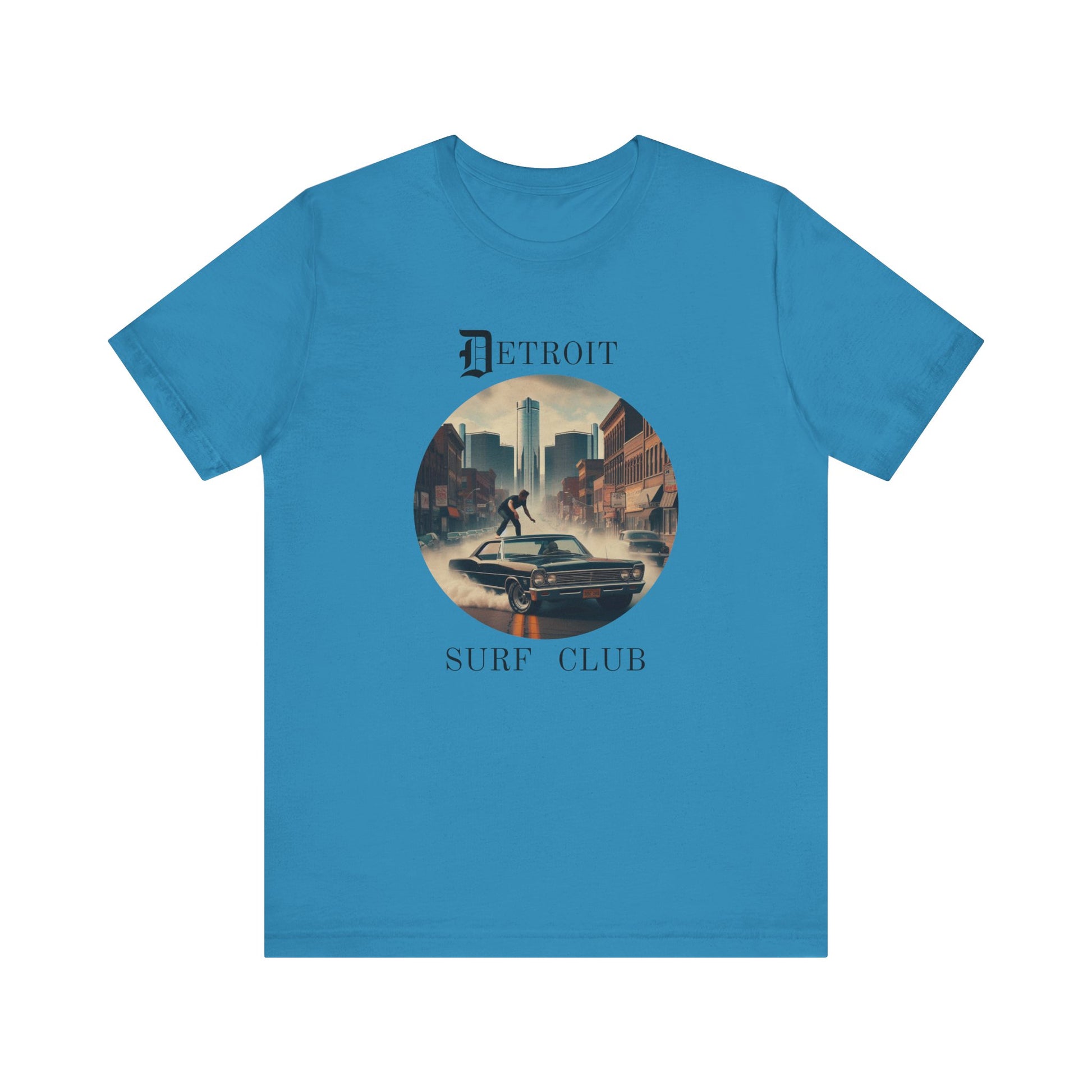 Detroit Surf Club, Detroit T-Shirt, Detroit Sports, Detroit Pride - PopCultureByDesign36