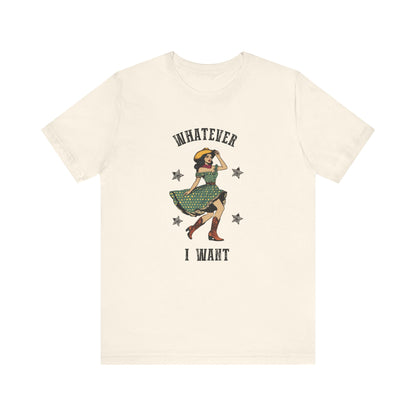 I Do A Thing Called What I Want Shirt, Rodeo Shirt, Western Women Shirt - PopCultureByDesign36
