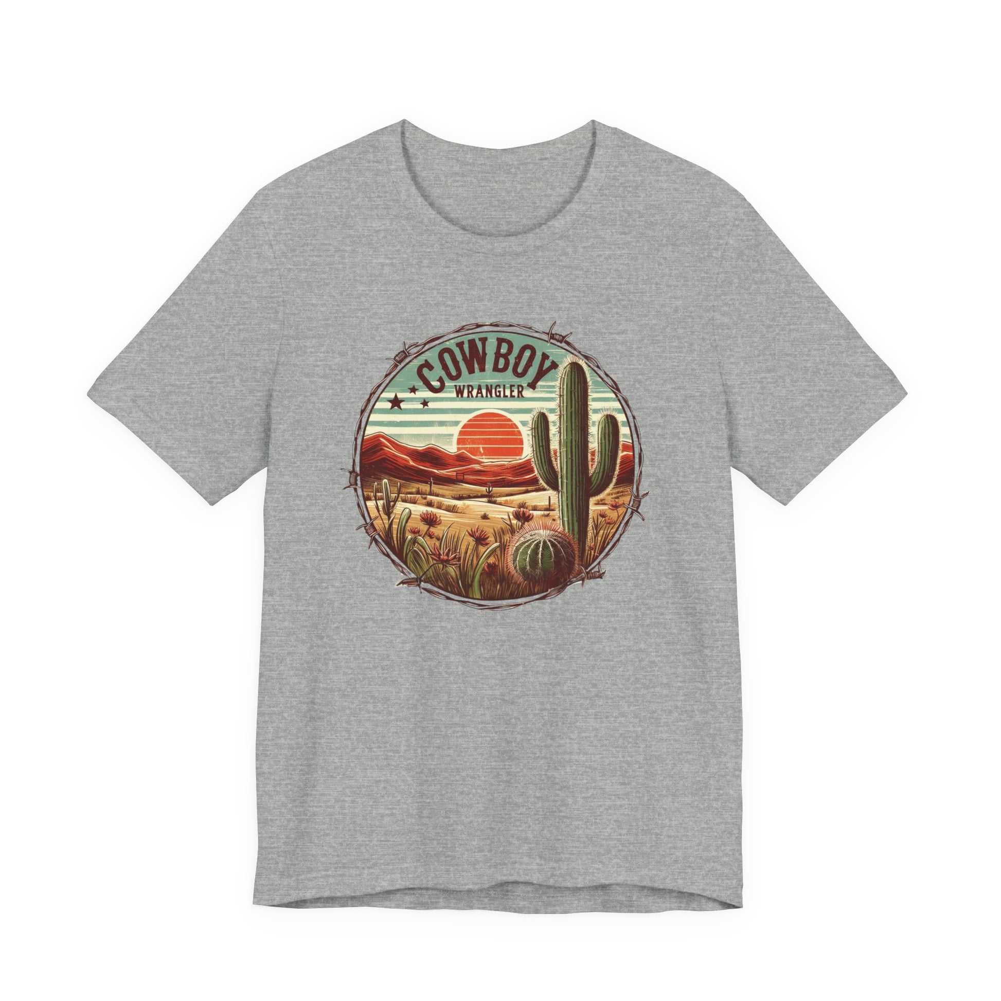 Cowboy Wrangler Shirt, Texas Shirt, Country Music Shirt, Western Shirt - PopCultureByDesign36