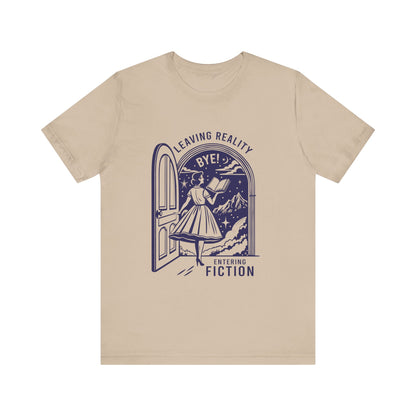 Leaving Reality, A Well Read Woman Shirt, Reading Shirt, Librarian Shirt - PopCultureByDesign36