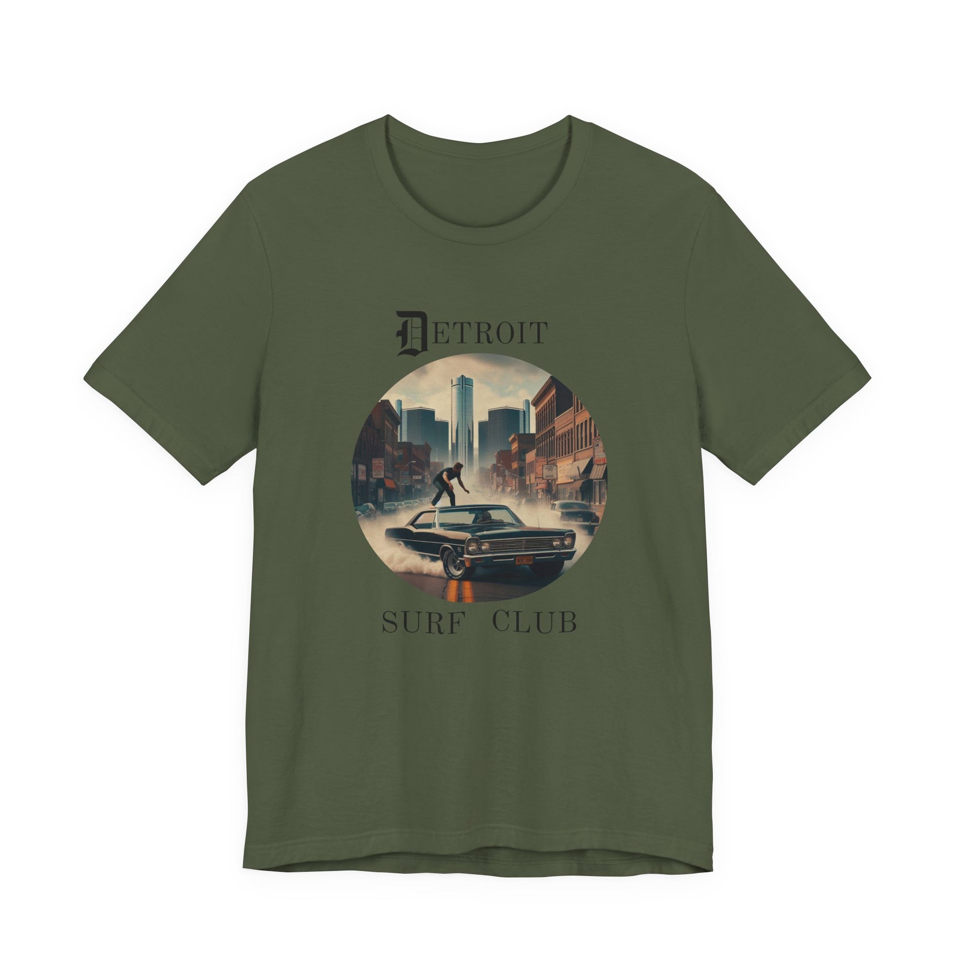 Detroit Surf Club, Detroit T-Shirt, Detroit Sports, Detroit Pride - PopCultureByDesign36