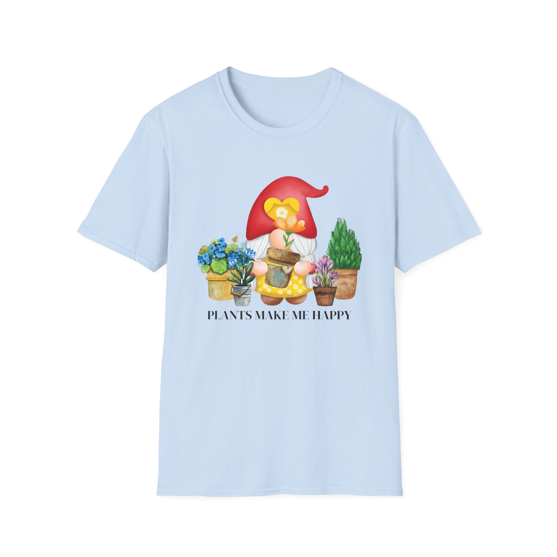 Plants make me happy, Funny Gardening Shirt, Botanic Shirt, Gift for Plant Lover - PopCultureByDesign36