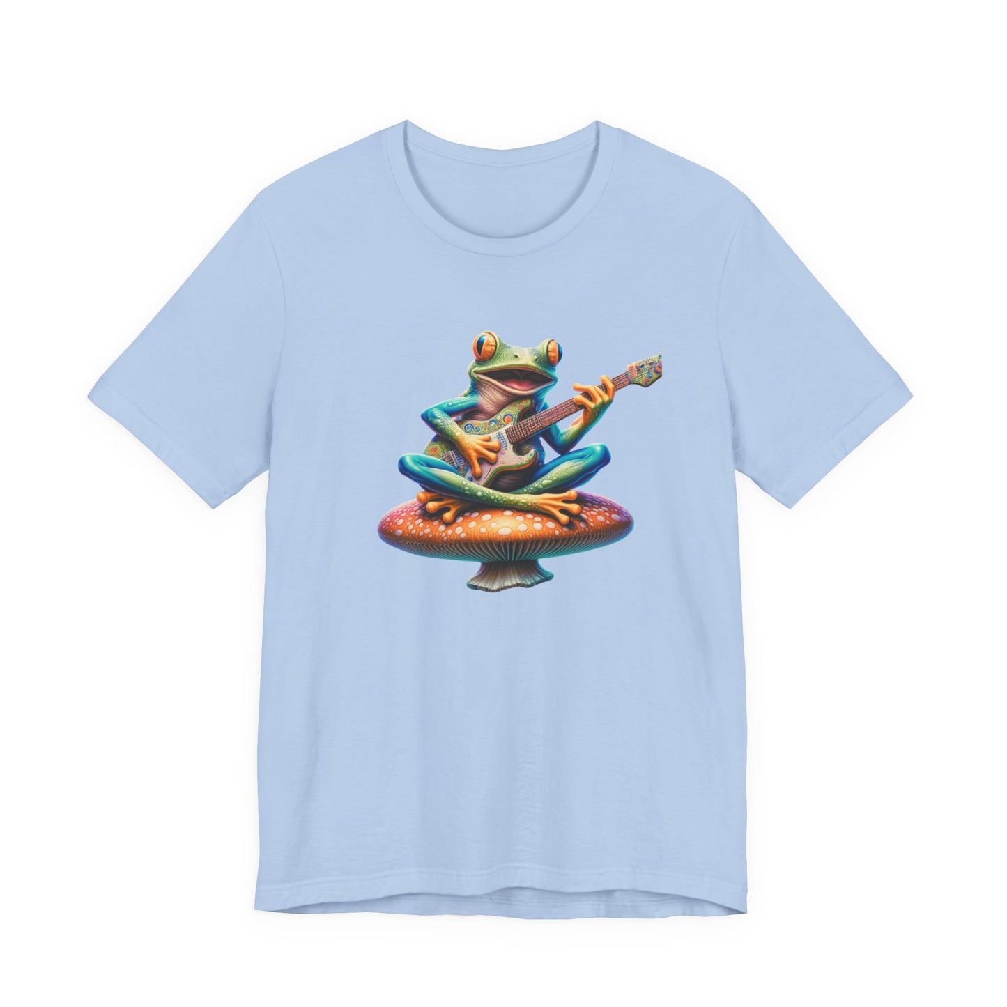 Hippie Shirt, Hippie Frog T-Shirt, Frog Lover Gift - PopCultureByDesign36