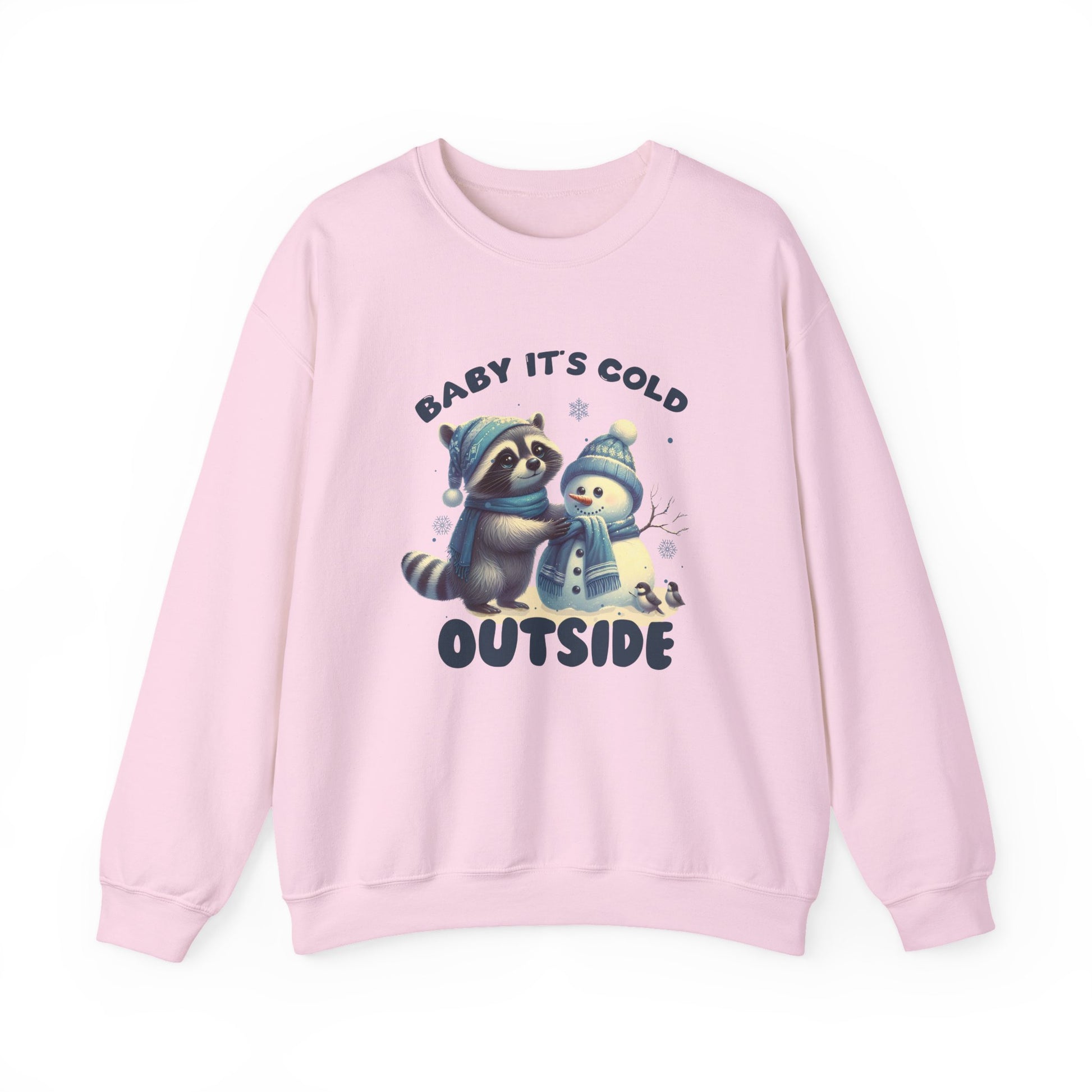 Baby Its Cold Outside Raccoon, Cute Christmas Raccoon, Winter Humor - PopCultureByDesign36