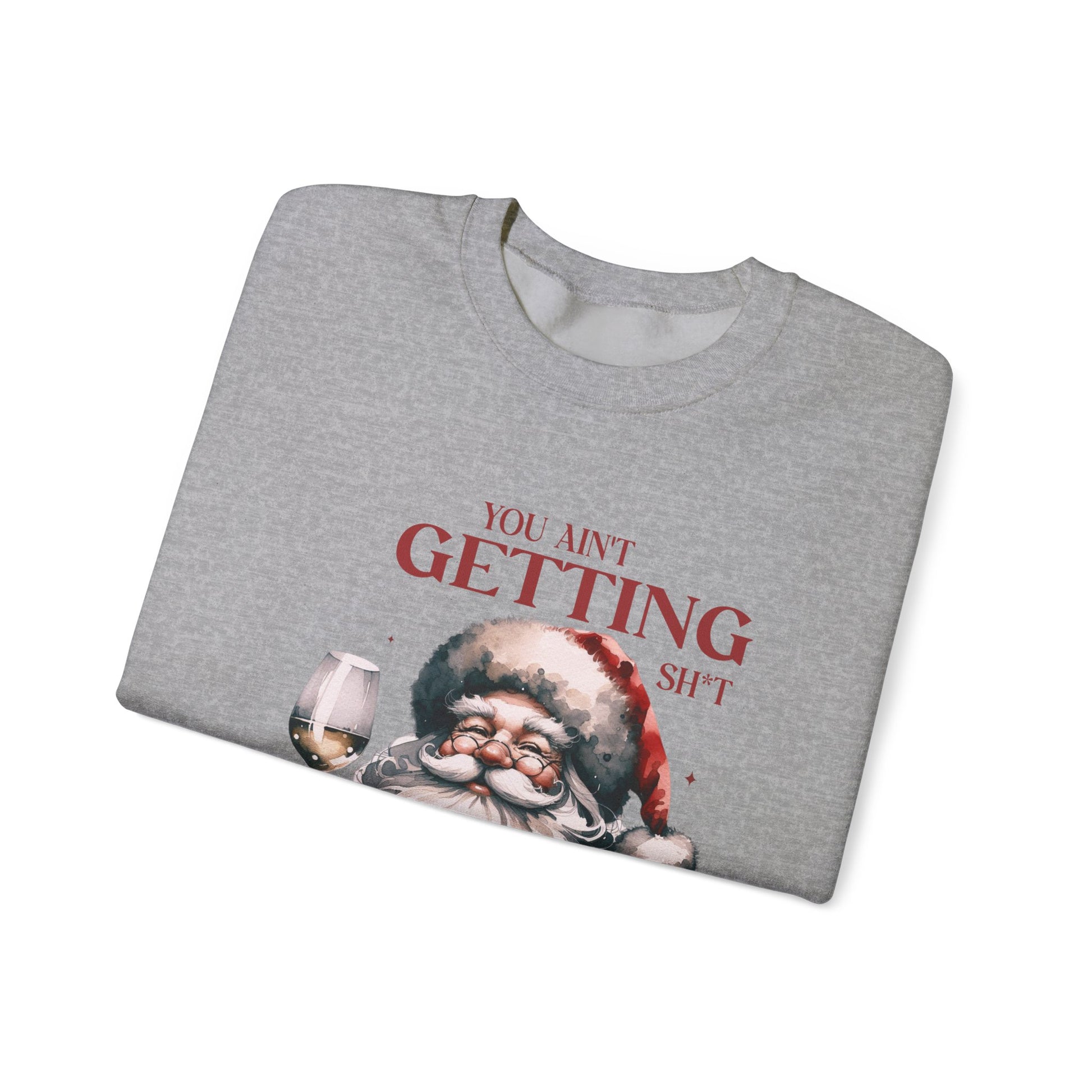 Santa Inspired, Funny Santa sweatshirt, Retro Santa sweatshirt - PopCultureByDesign36