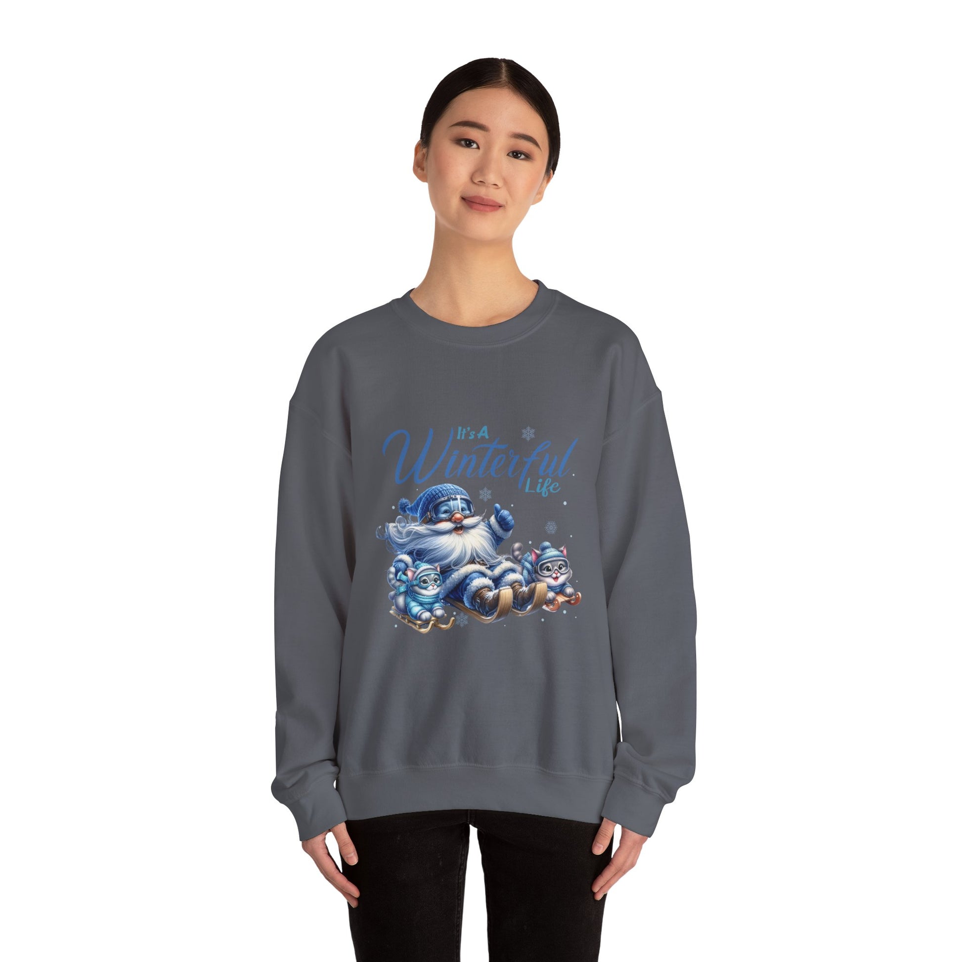 Santa Inspired, Funny santa sweatshirt, Retro Santa sweatshirt - PopCultureByDesign36