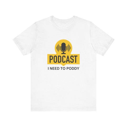 Funny Podcast Shirt, Podcaster Shirt, Podcaster Gift Idea, Podcasting Tee, Webcast Shirt, Podcast Lover Gift, Podcaster Joke Shirt - PopCultureByDesign36