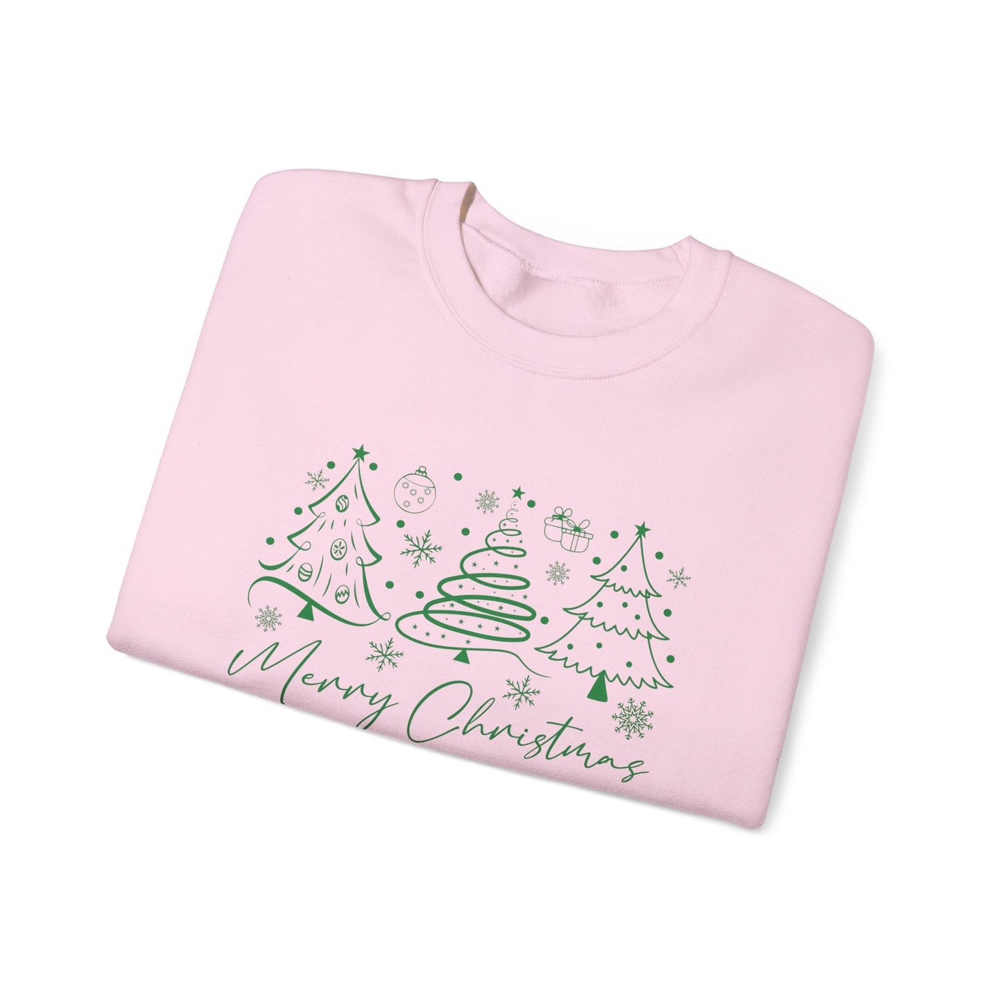 Boho Style Merry Christmas Sweatshirt, Cozy Christmas Outfit - PopCultureByDesign36