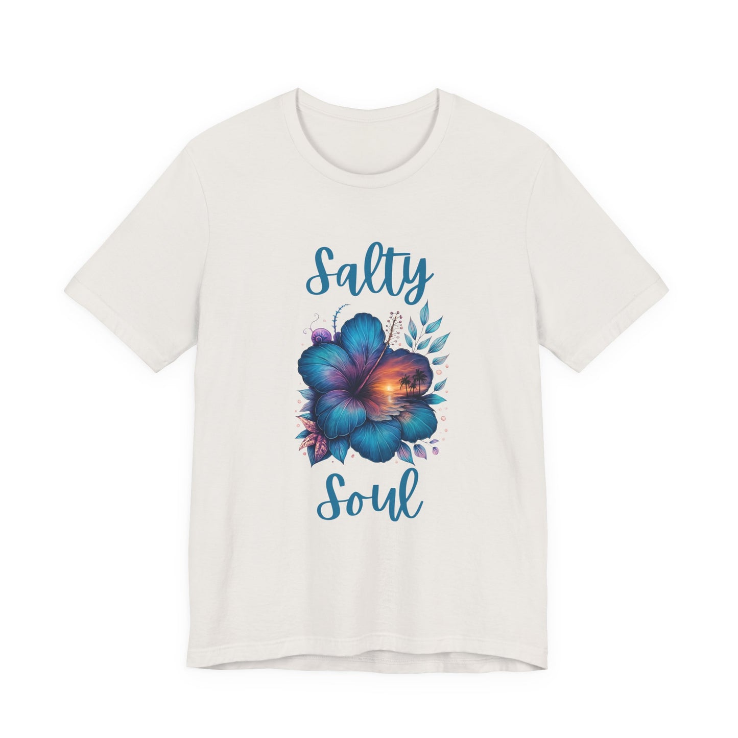 Summer Salty Soul T-shirt, Trendy Summer Shirt, Retro Summer T-shirt - PopCultureByDesign36