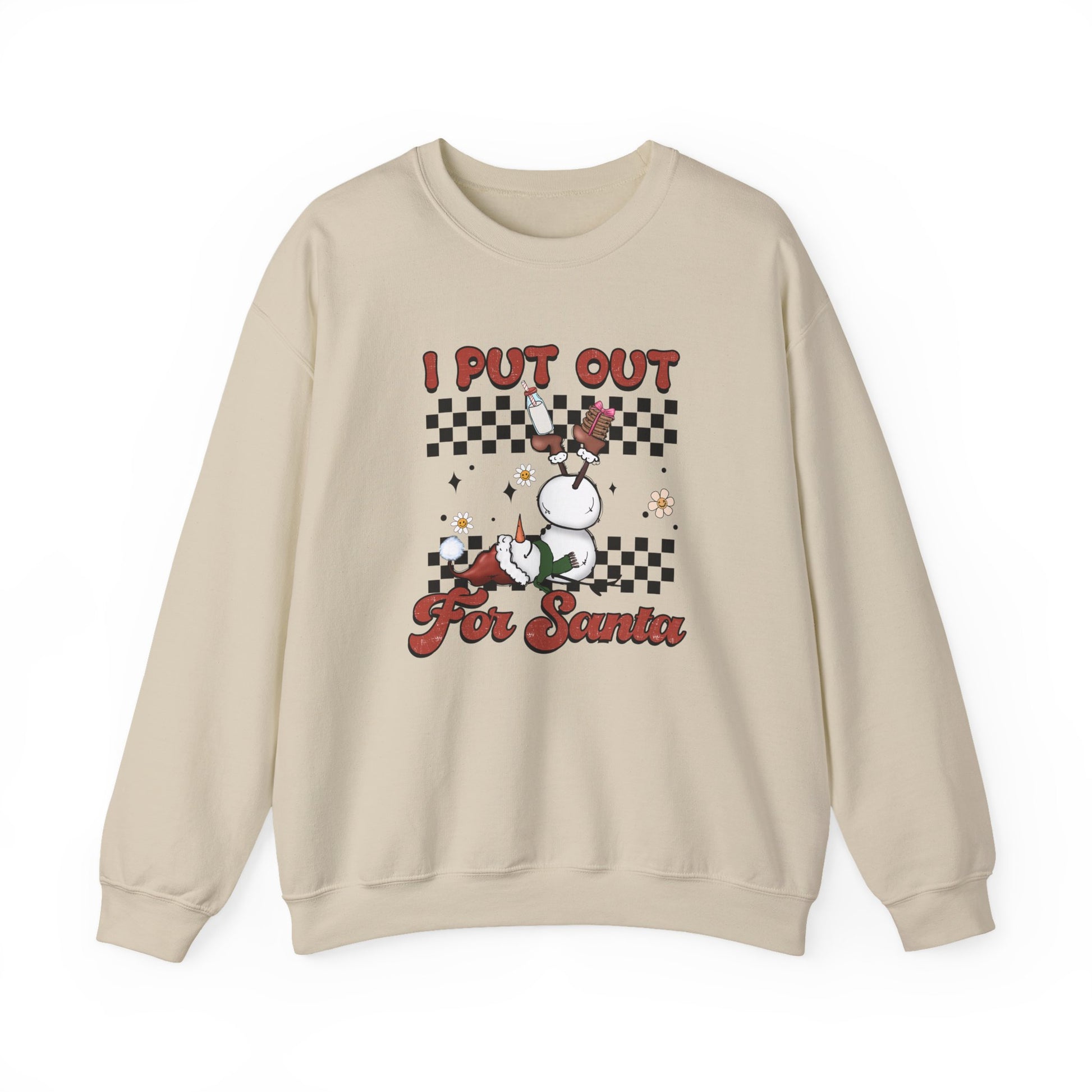 I Put Out For Santa Sweatshirt, Funny Christmas Sweatshirt, Funny Santa Sweatshirt - PopCultureByDesign36