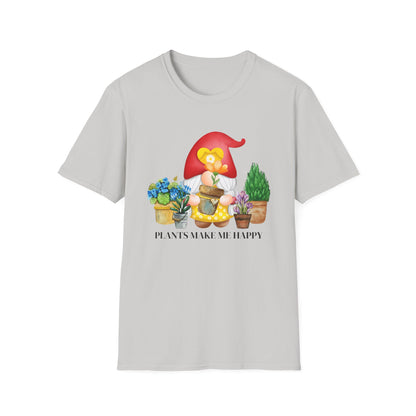 Plants make me happy, Funny Gardening Shirt, Botanic Shirt, Gift for Plant Lover - PopCultureByDesign36