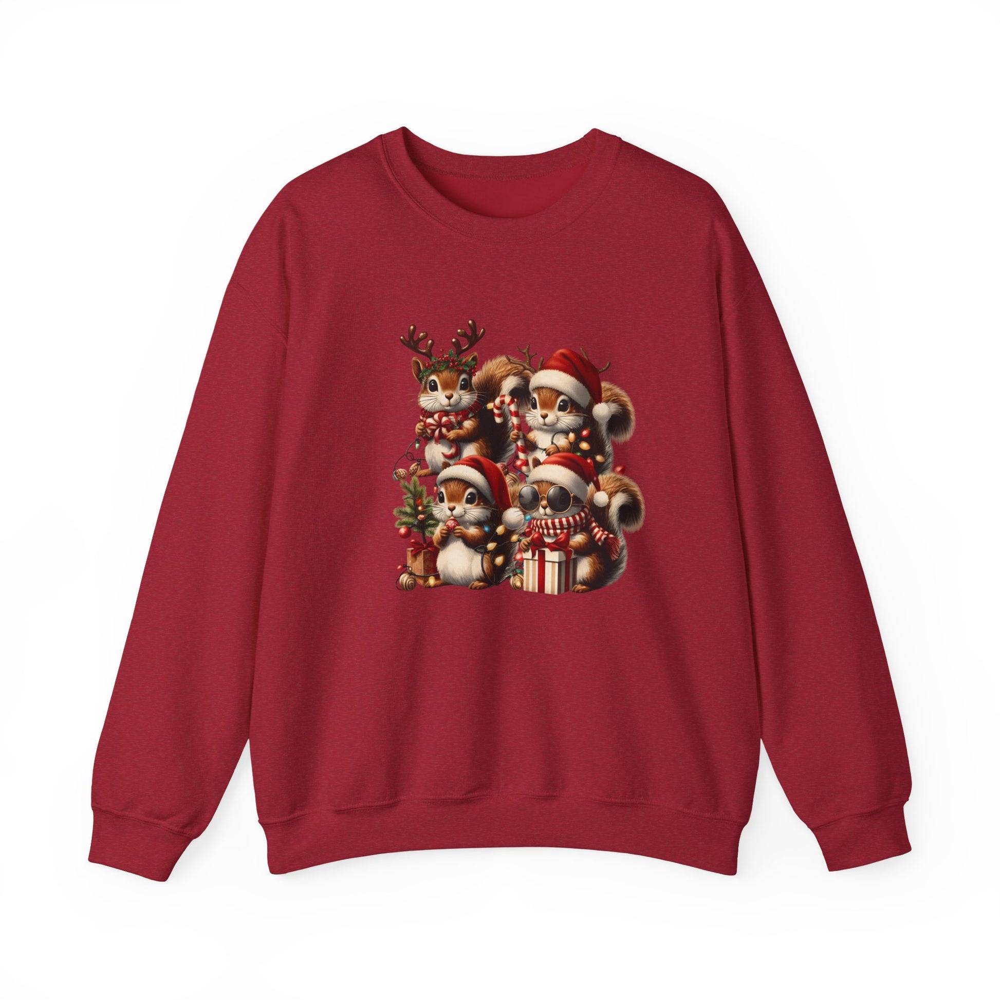 Funny Chipmunks Nut House Christmas Tee Shirt, Chipmunk Xmas Holiday Shirts - PopCultureByDesign36