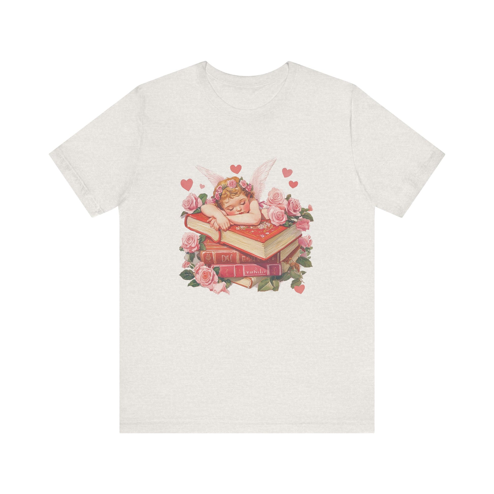 Reading Cupid Shirt, Funny Cupid Shirt, Cupid Love Shirt, Book Reader Shirt - PopCultureByDesign36