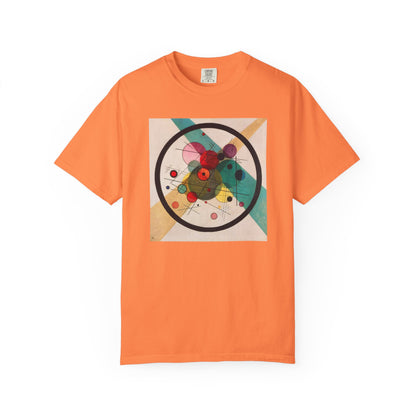 Abstract Art Tshirt, Circles in a Circle, Wassily Kandinsky,Kandinsky Art - PopCultureByDesign36
