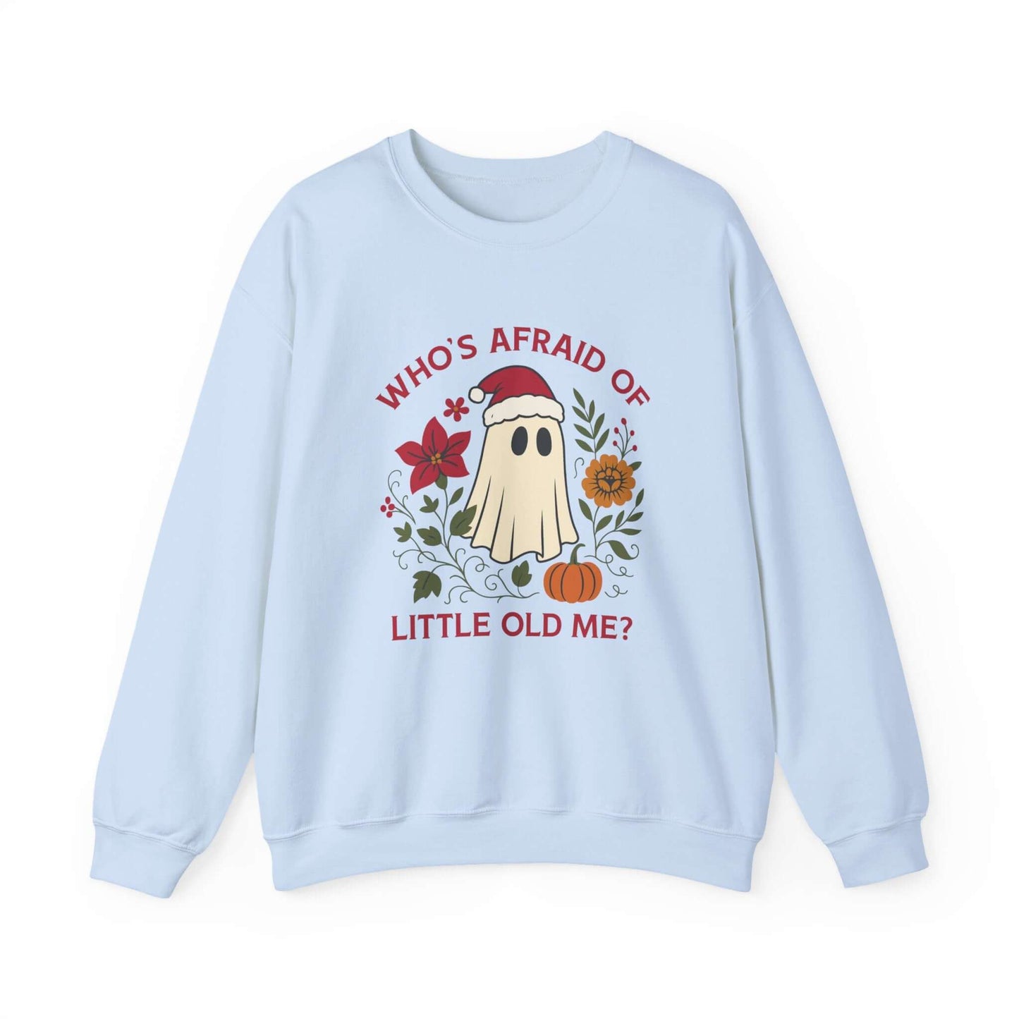 Halloween Ghost Santa Shirt, Bougie Ghost Sweatshirt