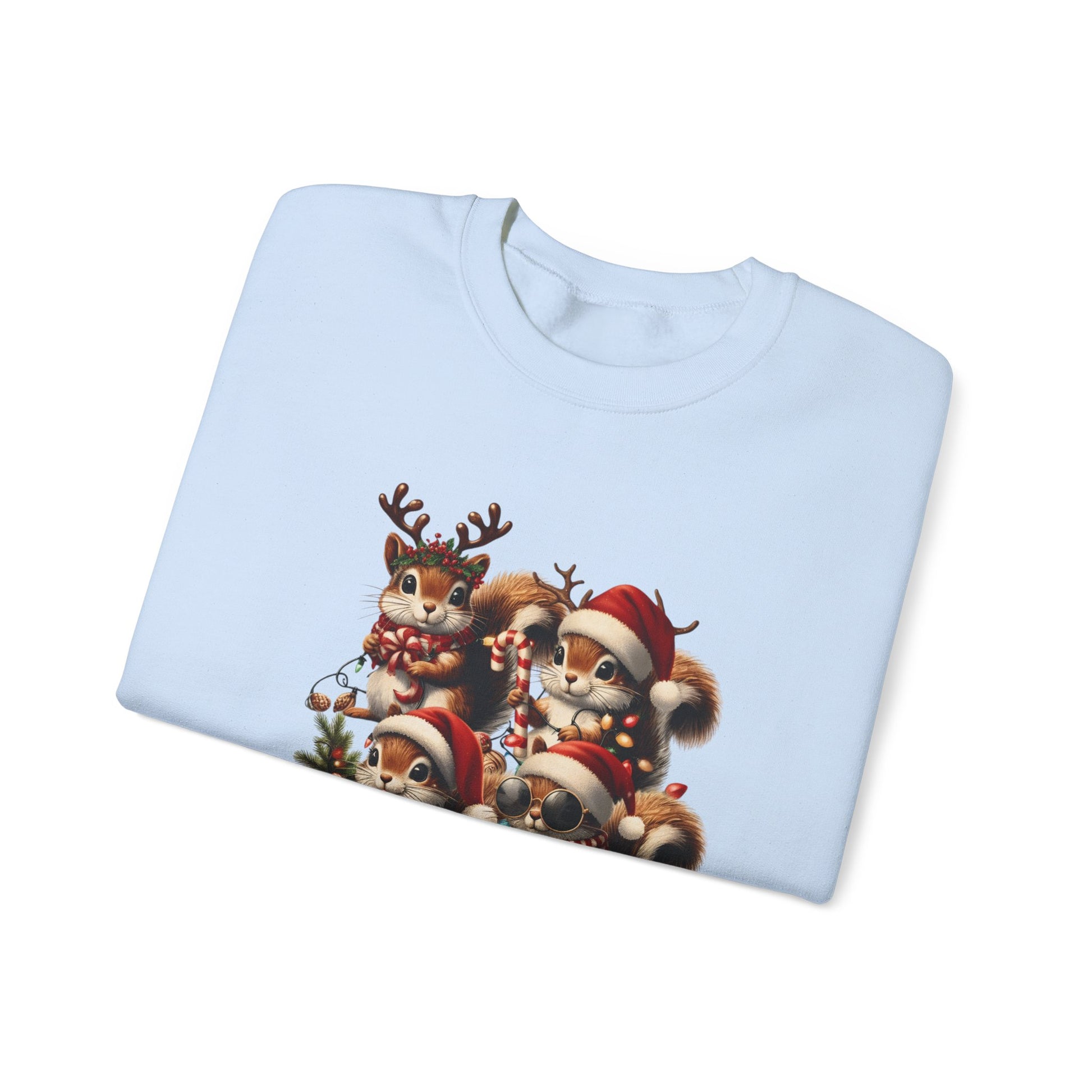 Funny Chipmunks Nut House Christmas Tee Shirt, Chipmunk Xmas Holiday Shirts - PopCultureByDesign36