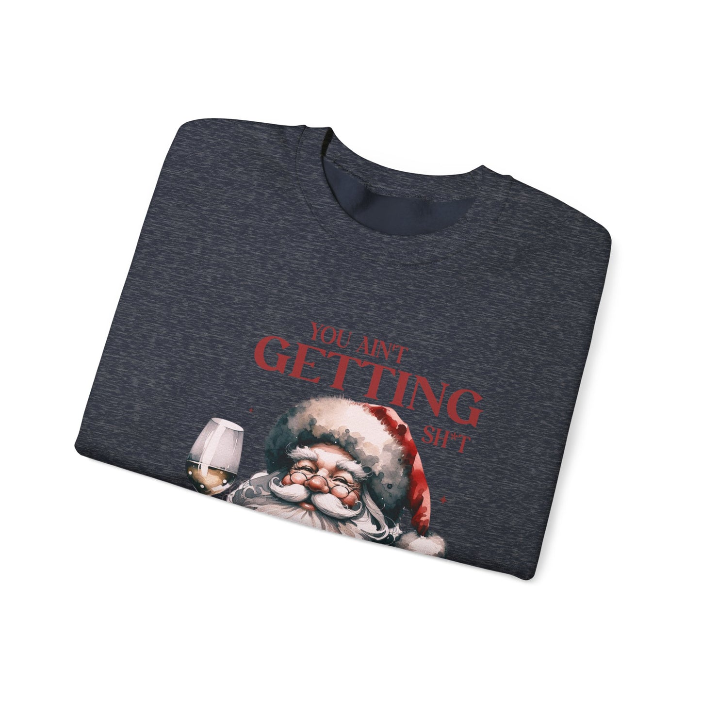 Santa Inspired, Funny Santa sweatshirt, Retro Santa sweatshirt - PopCultureByDesign36