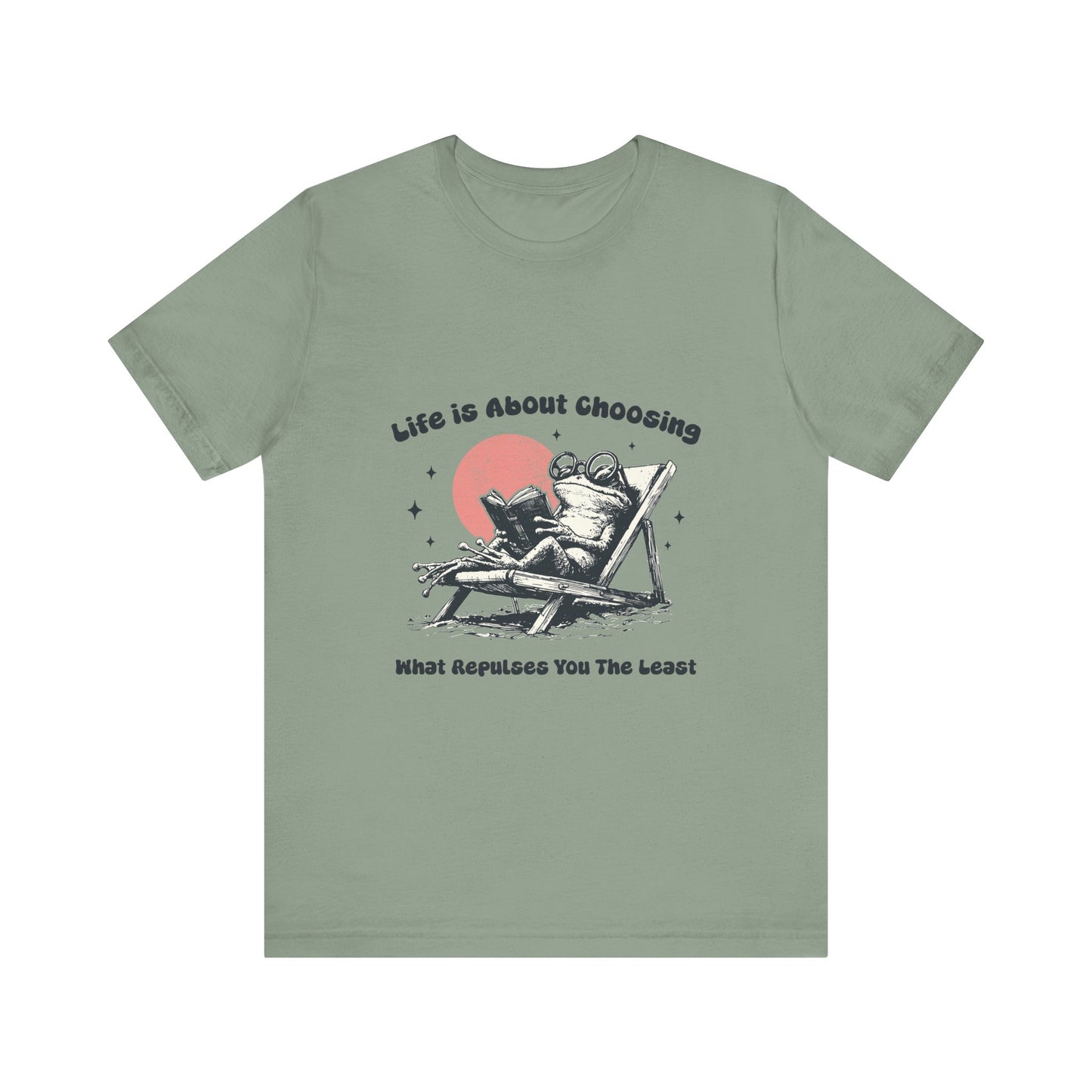 Funny Frog Reading Shirt, Sarcastic Frog Shirt, Frog with Glasses Shirt - PopCultureByDesign36
