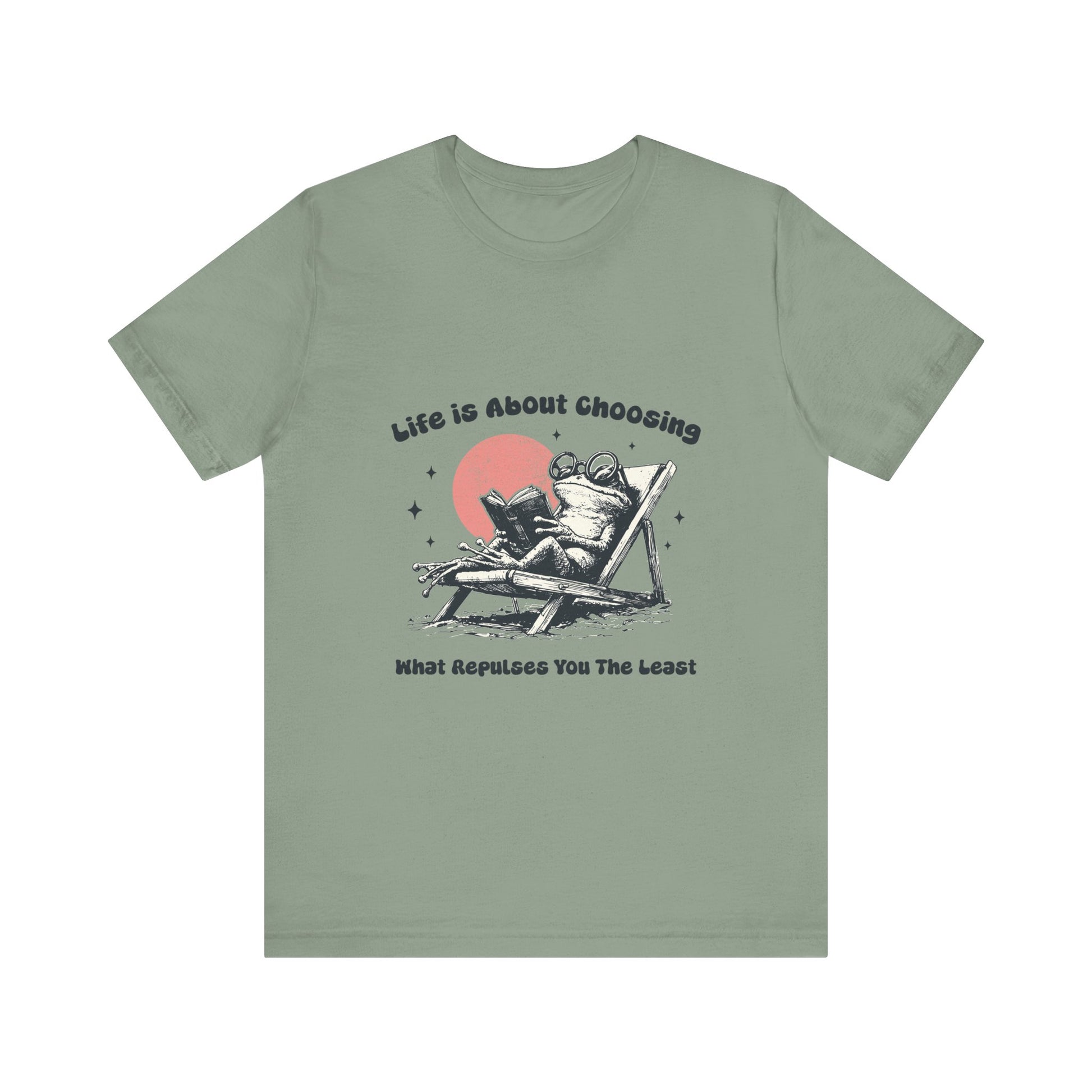Funny Frog Reading Shirt, Sarcastic Frog Shirt, Frog with Glasses Shirt - PopCultureByDesign36