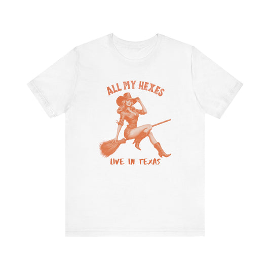 Witch Cowgirl Tee, Vintage Western Halloween T-Shirt, Witchy Vibes - PopCultureByDesign36