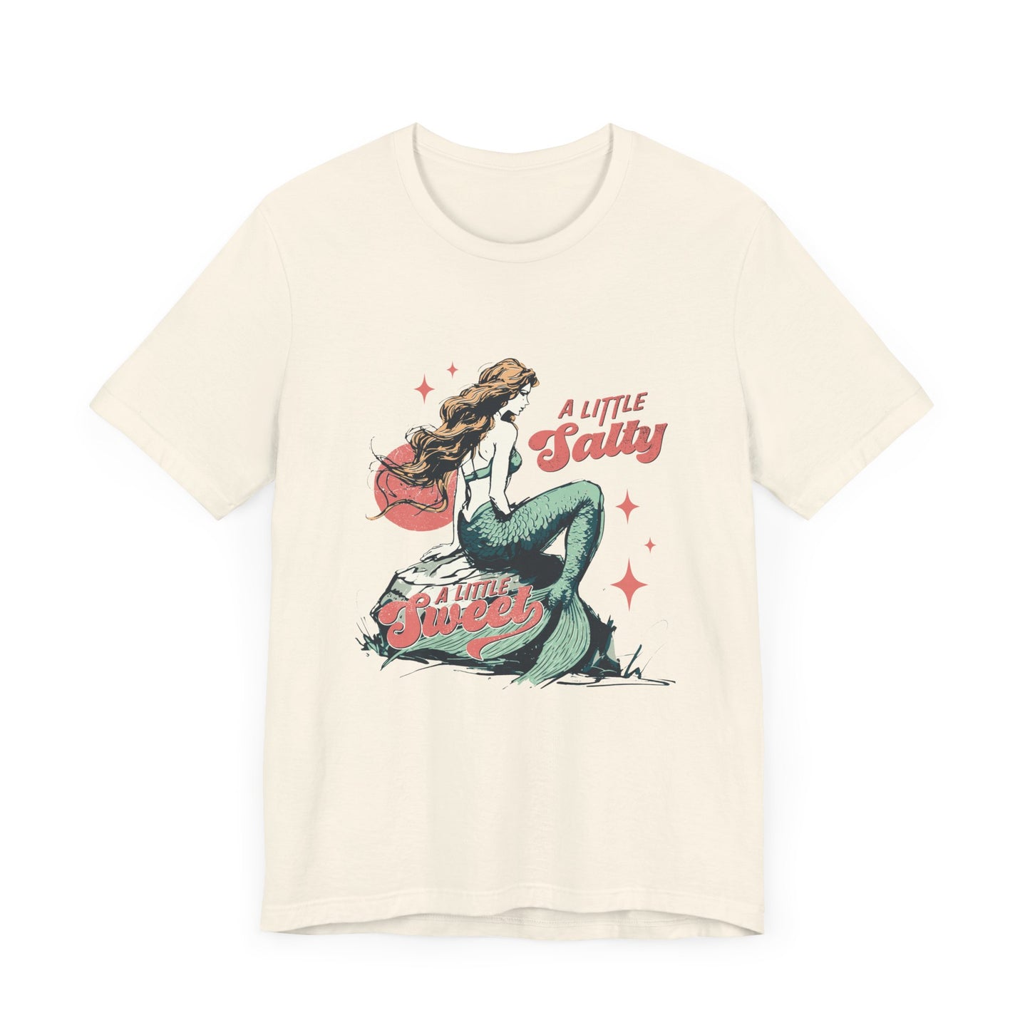 Mermaid TShirt, Summer Vibes Mermaid Shirt, Beach Sea Life - PopCultureByDesign36