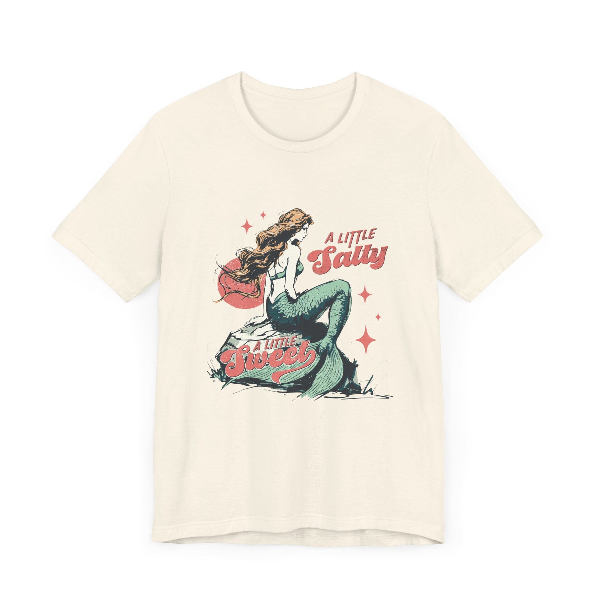 Mermaid TShirt, Summer Vibes Mermaid Shirt, Beach Sea Life - PopCultureByDesign36