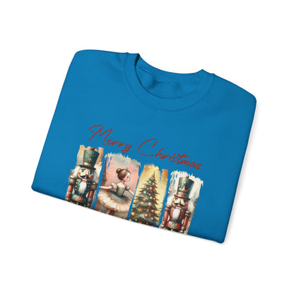 Merry Christmas Sweatshirt, Christmas Tis The Season Sweatshirt - PopCultureByDesign36