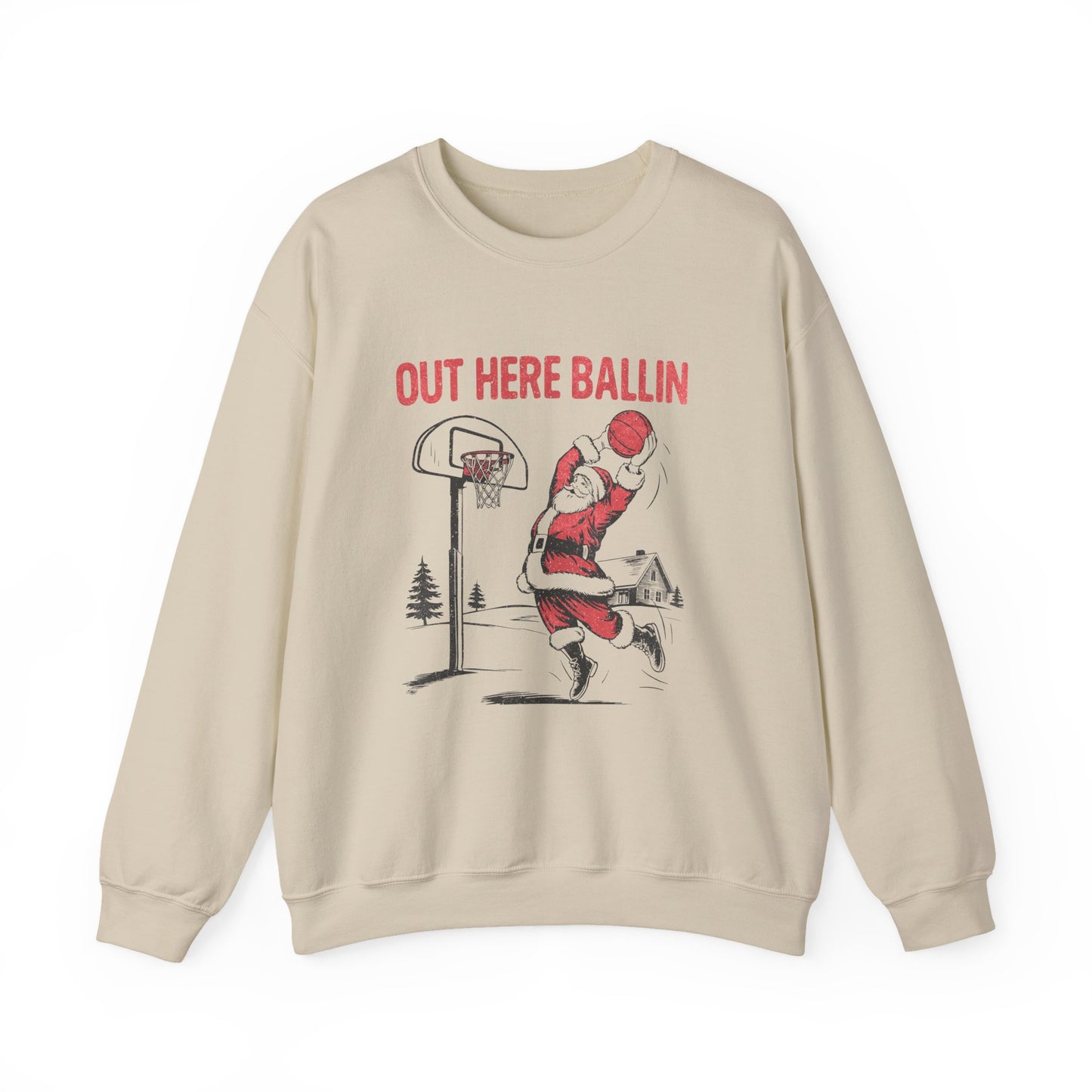 Santa Inspired, Funny Santa Sweatshirt, Retro Santa Sweatshirt - PopCultureByDesign36