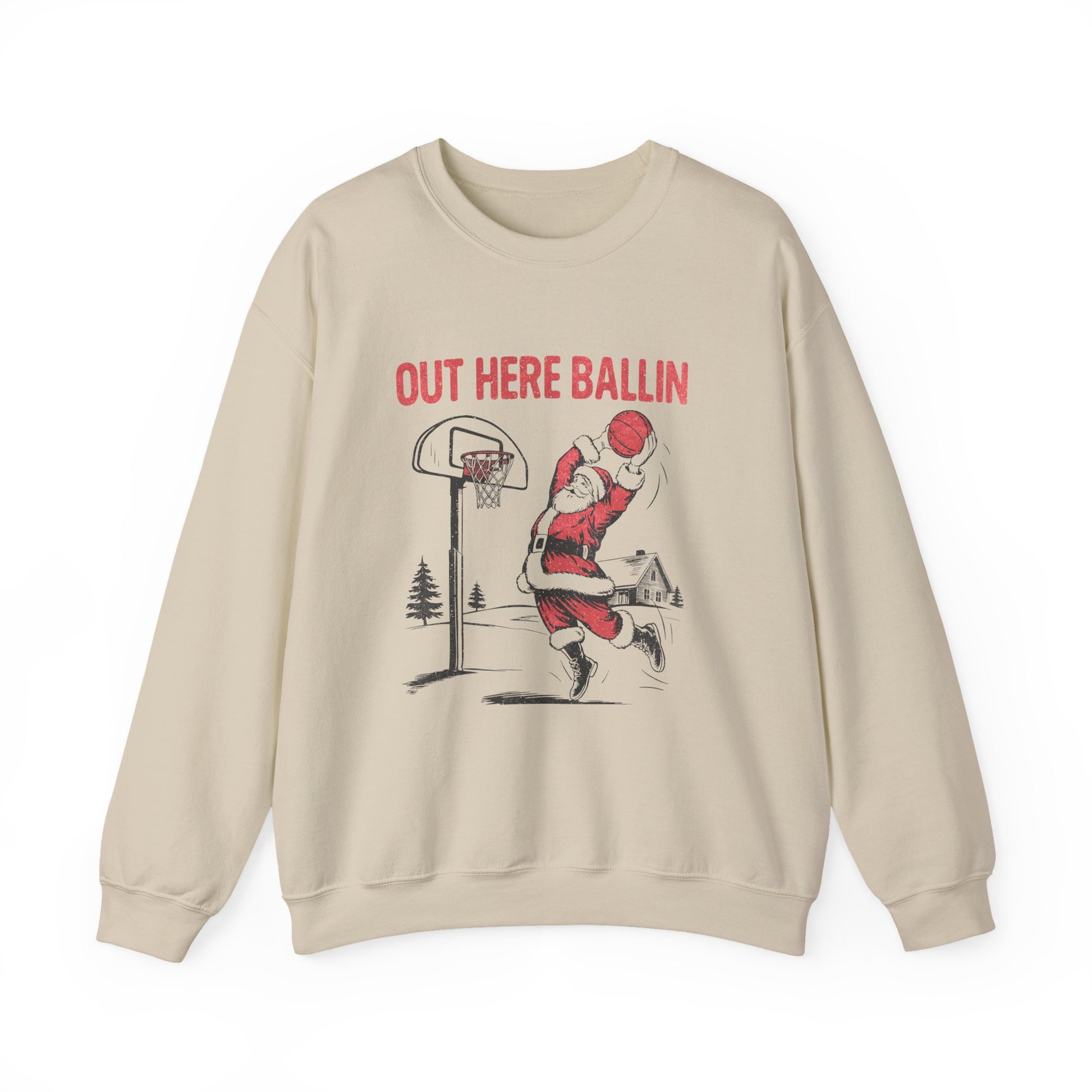 Santa Inspired, Funny Santa Sweatshirt, Retro Santa Sweatshirt - PopCultureByDesign36