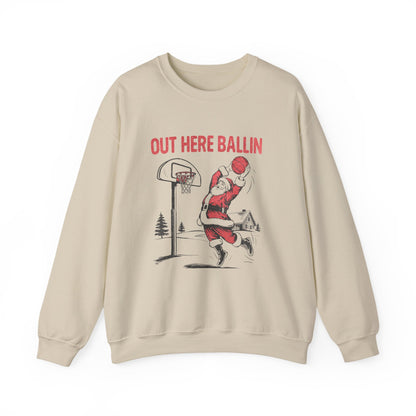 Santa Inspired, Funny Santa Sweatshirt, Retro Santa Sweatshirt - PopCultureByDesign36