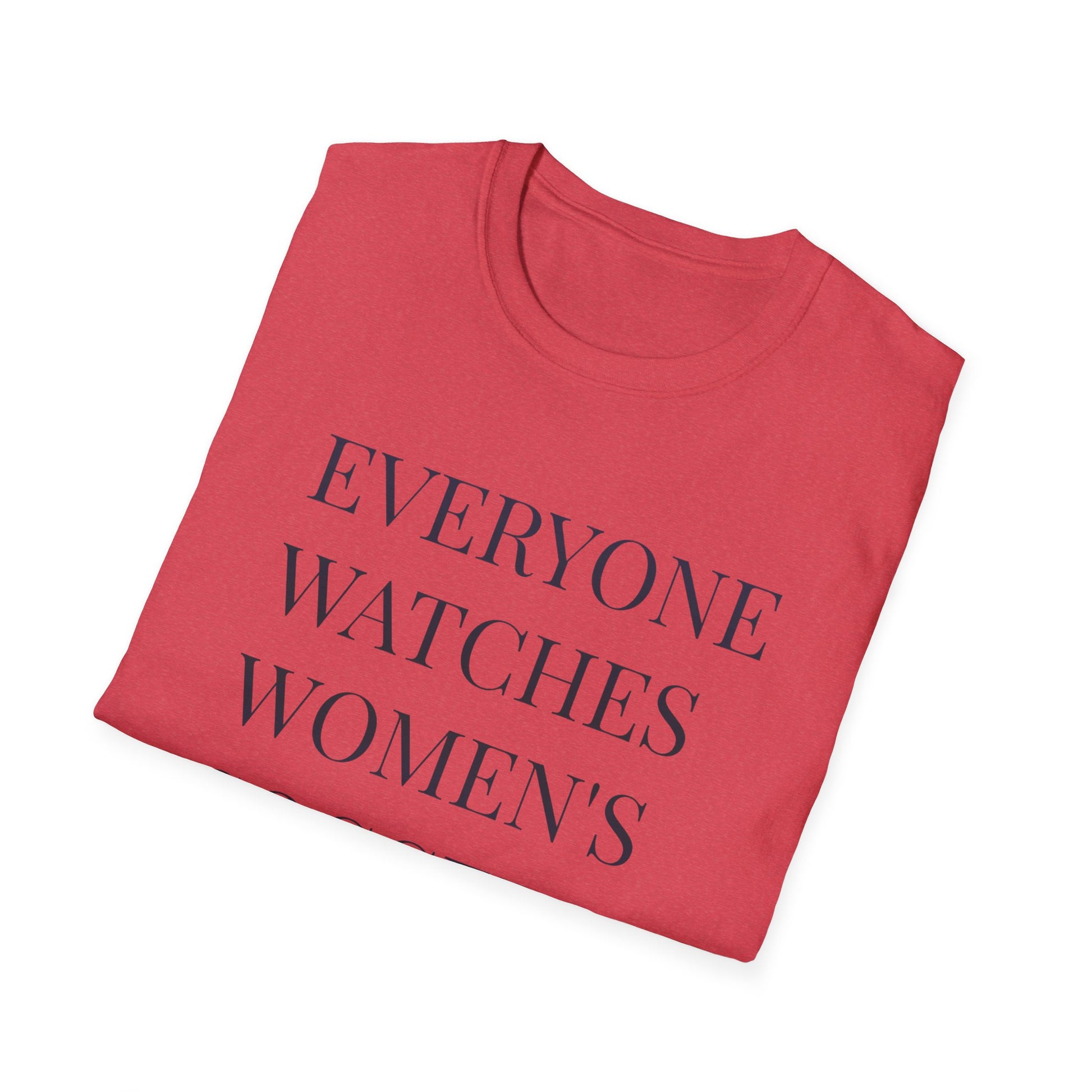 Womens Soccer T-Shirt, Female Athlete Sports Women's Sports - PopCultureByDesign36