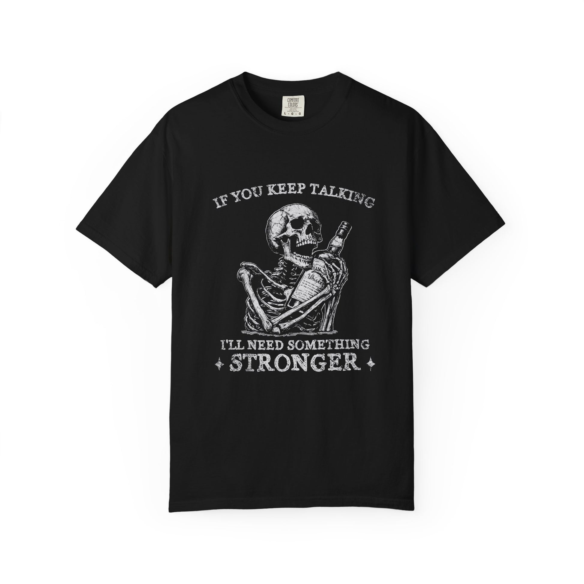Skeleton Liquor T-shirt, Funny Drinking Tee, Alcohol Lover Gift - PopCultureByDesign36