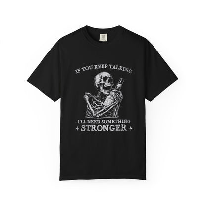 Skeleton Liquor T-shirt, Funny Drinking Tee, Alcohol Lover Gift - PopCultureByDesign36