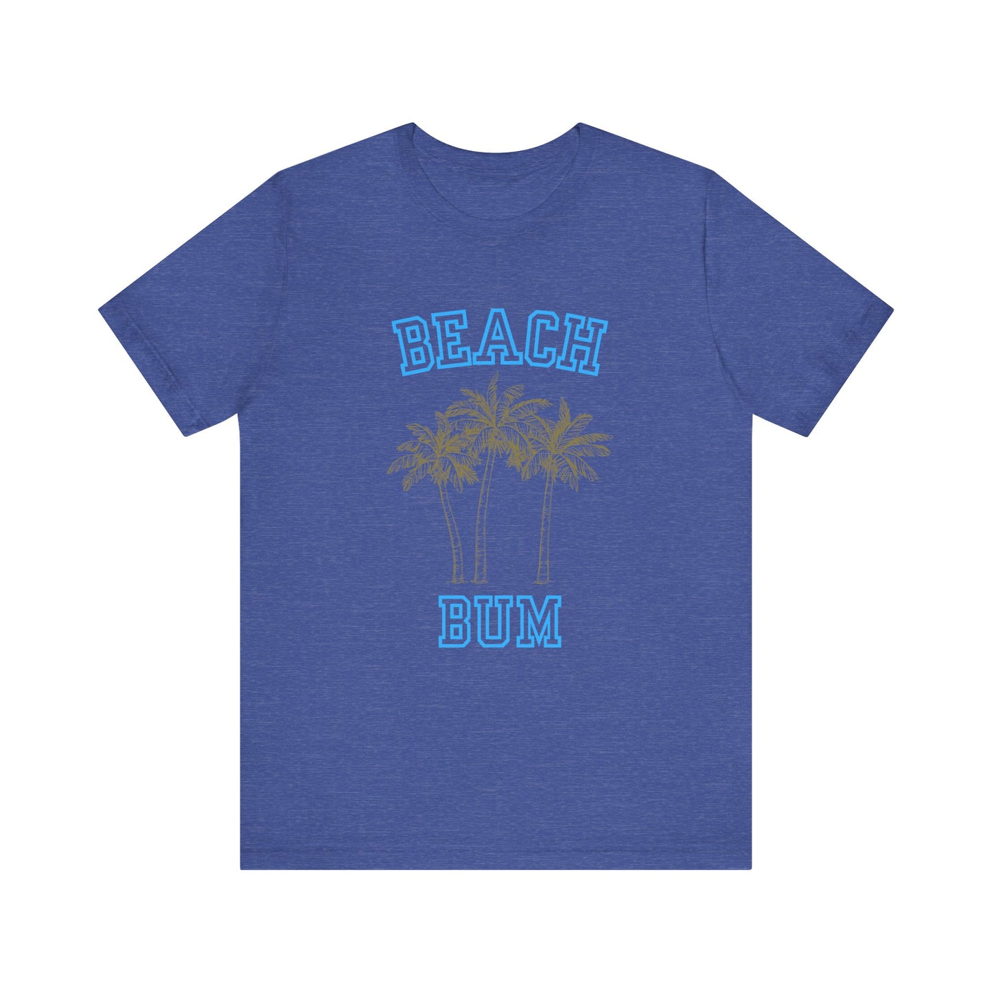 Beach Bum Palm Tree Shirt, Tropical Island Vacation Clothing, Palm Tree Lover Gift - PopCultureByDesign36