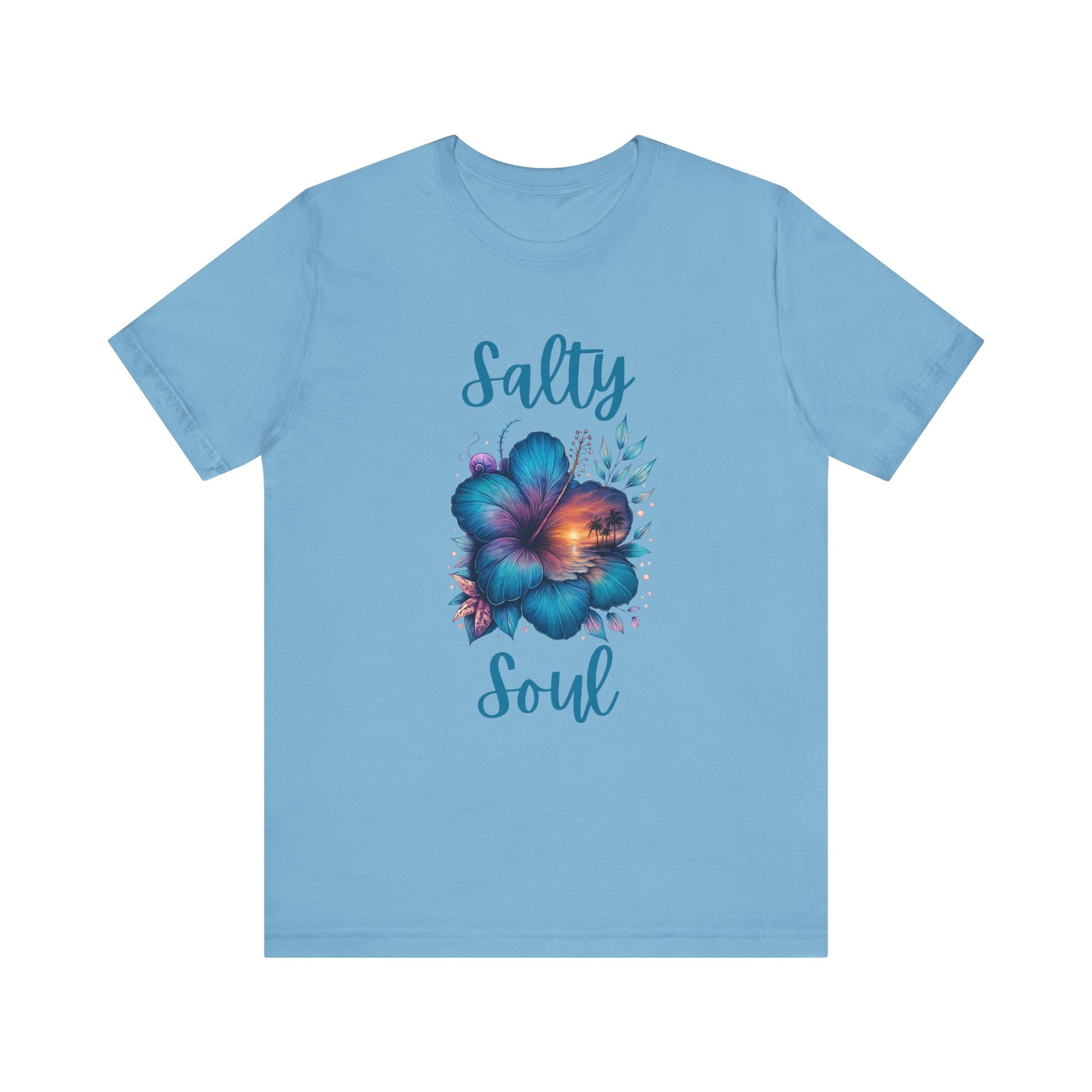 Summer Salty Soul T-shirt, Trendy Summer Shirt, Retro Summer T-shirt - PopCultureByDesign36