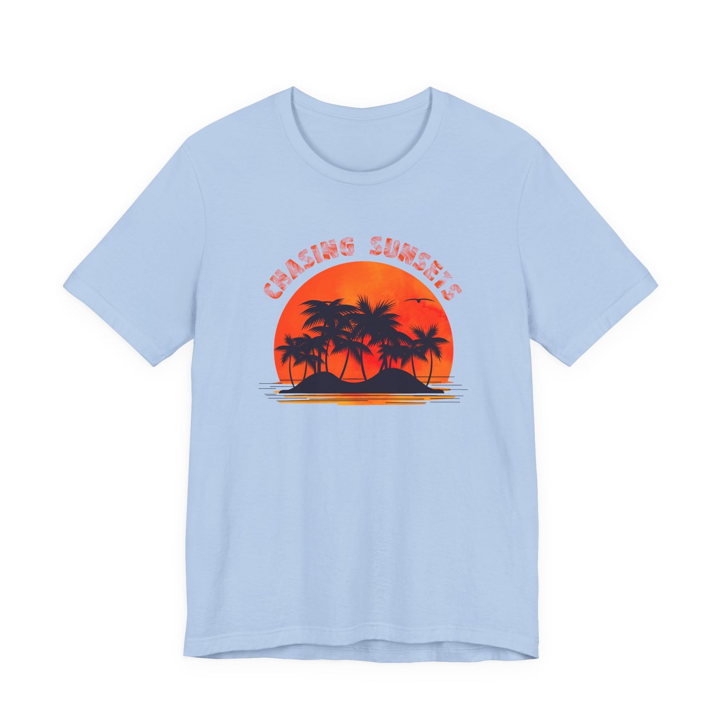 Vintage Palm Tree Shirt, Chasing Sunsets T-Shirt, Nature Shirt, Palm Beach Shirt - PopCultureByDesign36
