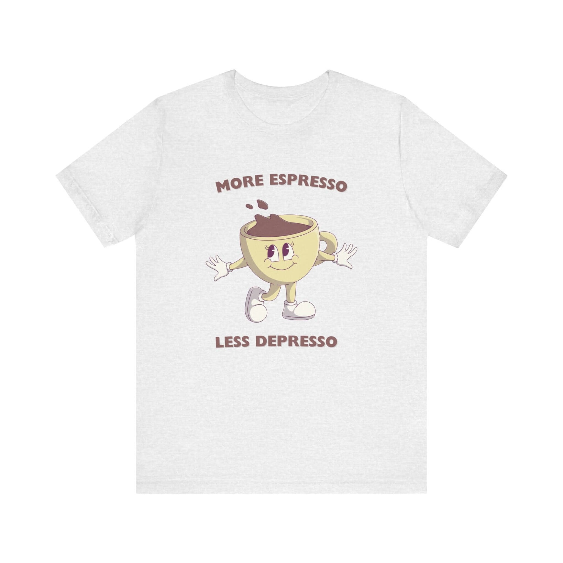 Funny Coffee Tshirt, Retro Graphic Tee, Coffee Shirt, Coffee Lover Gift - PopCultureByDesign36