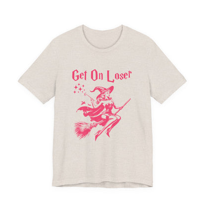 Funny Halloween Witch Shirt, Get In Loser, Trendy Witch Shirt - PopCultureByDesign36