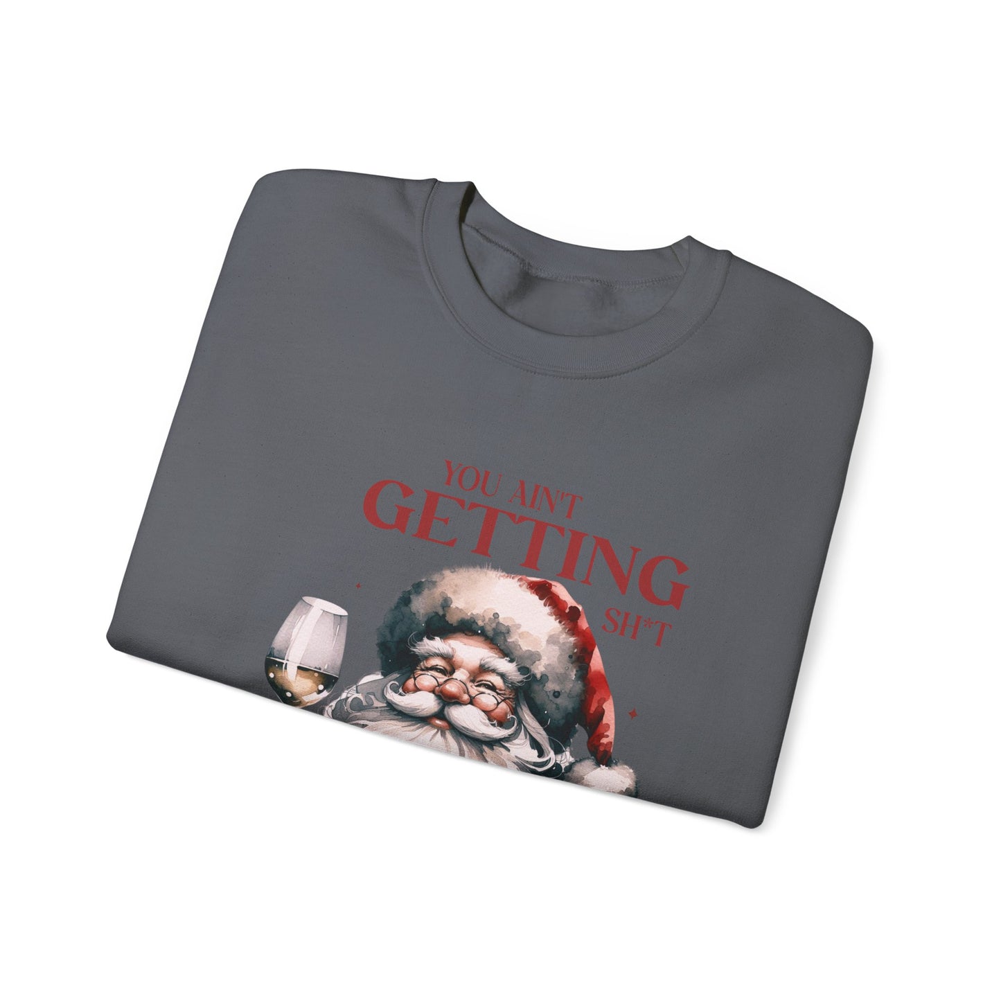 Santa Inspired, Funny Santa sweatshirt, Retro Santa sweatshirt - PopCultureByDesign36