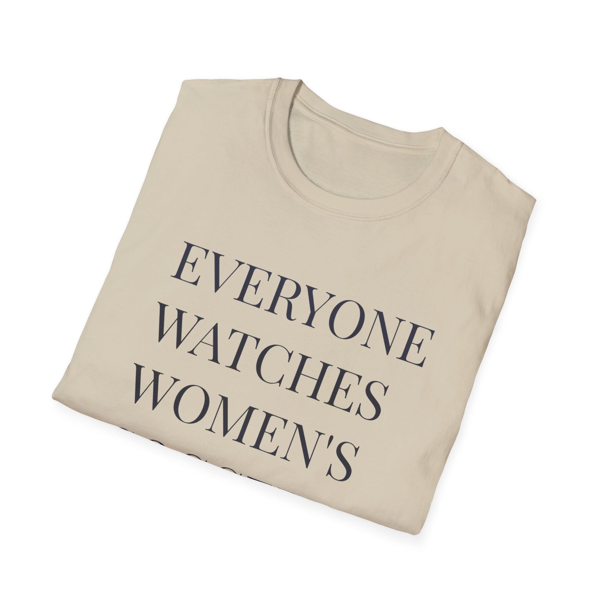 Womens Soccer T-Shirt, Female Athlete Sports Women's Sports - PopCultureByDesign36