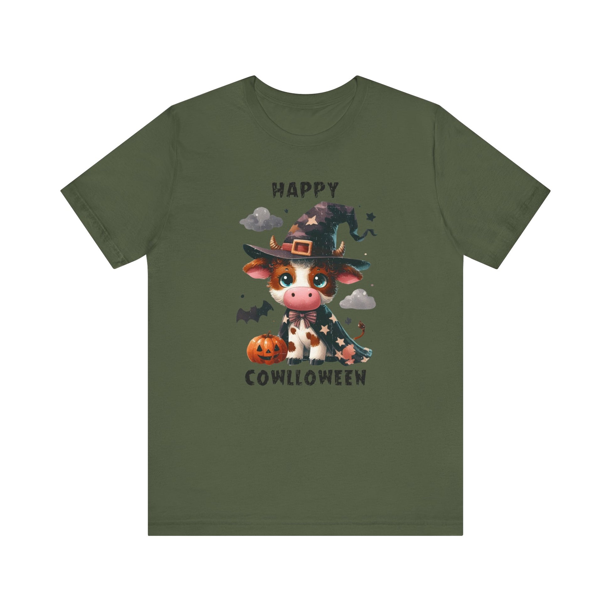 Happy Cowlloween, Cow alovers Halloween Shirt, Halloween Cow Shirt - PopCultureByDesign36