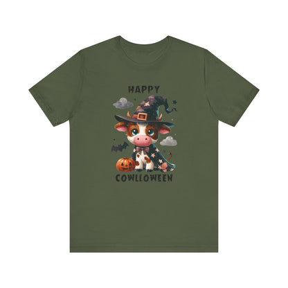 Happy Cowlloween, Cow alovers Halloween Shirt, Halloween Cow Shirt - PopCultureByDesign36