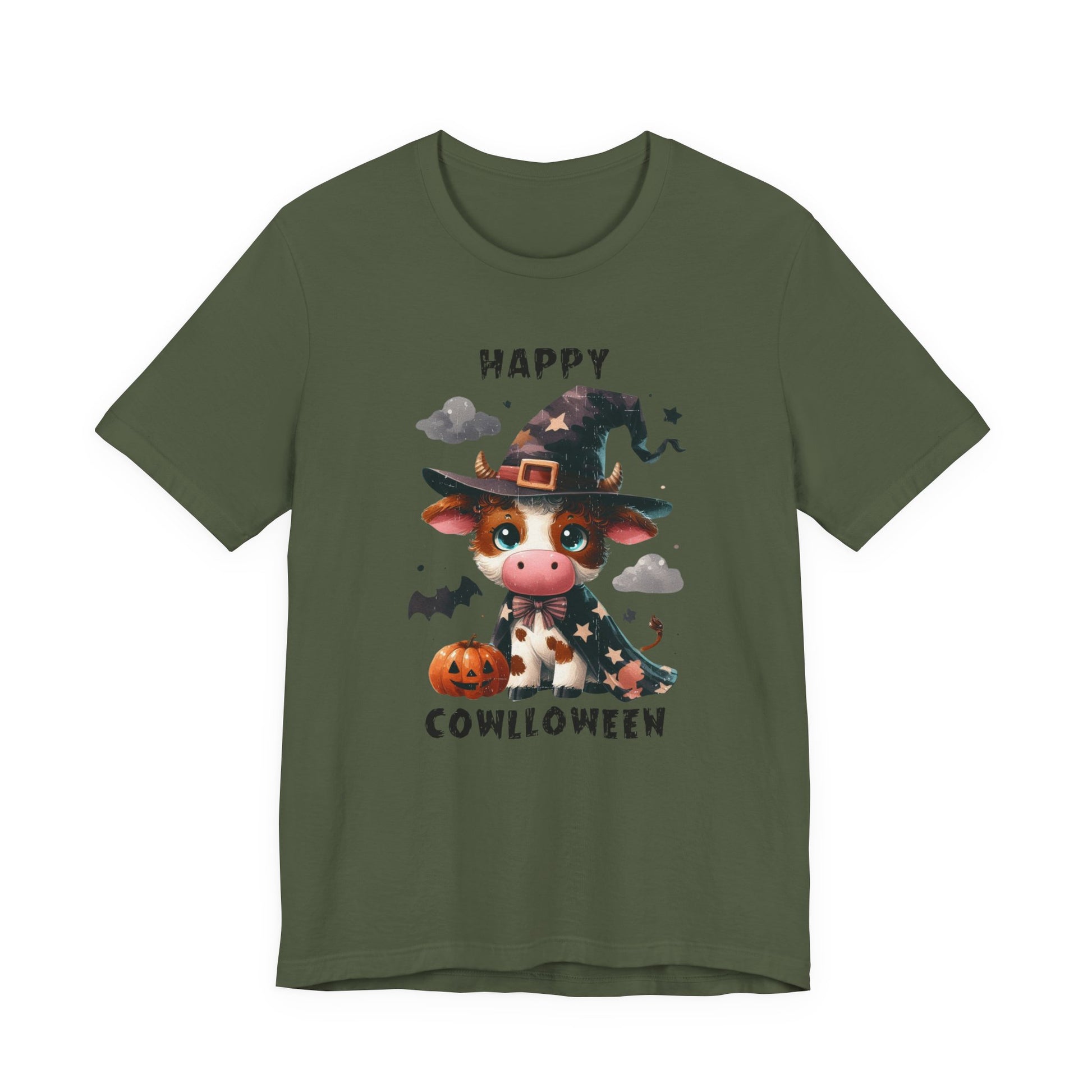 Happy Cowlloween, Cow alovers Halloween Shirt, Halloween Cow Shirt - PopCultureByDesign36