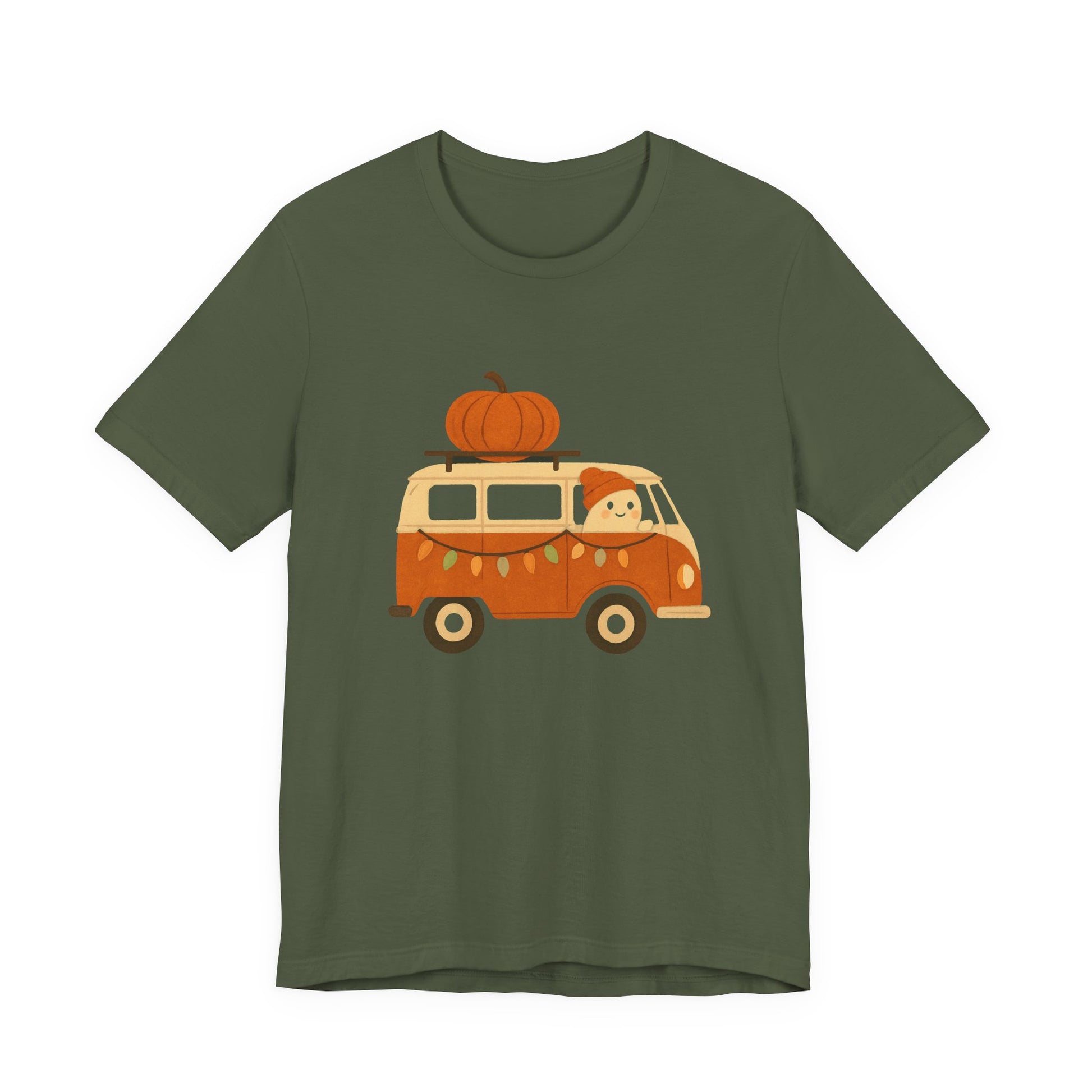 Funny Ghost Pumpkin Shirt, Cute Ghost Shirt, Boho Ghost Shirt - PopCultureByDesign36