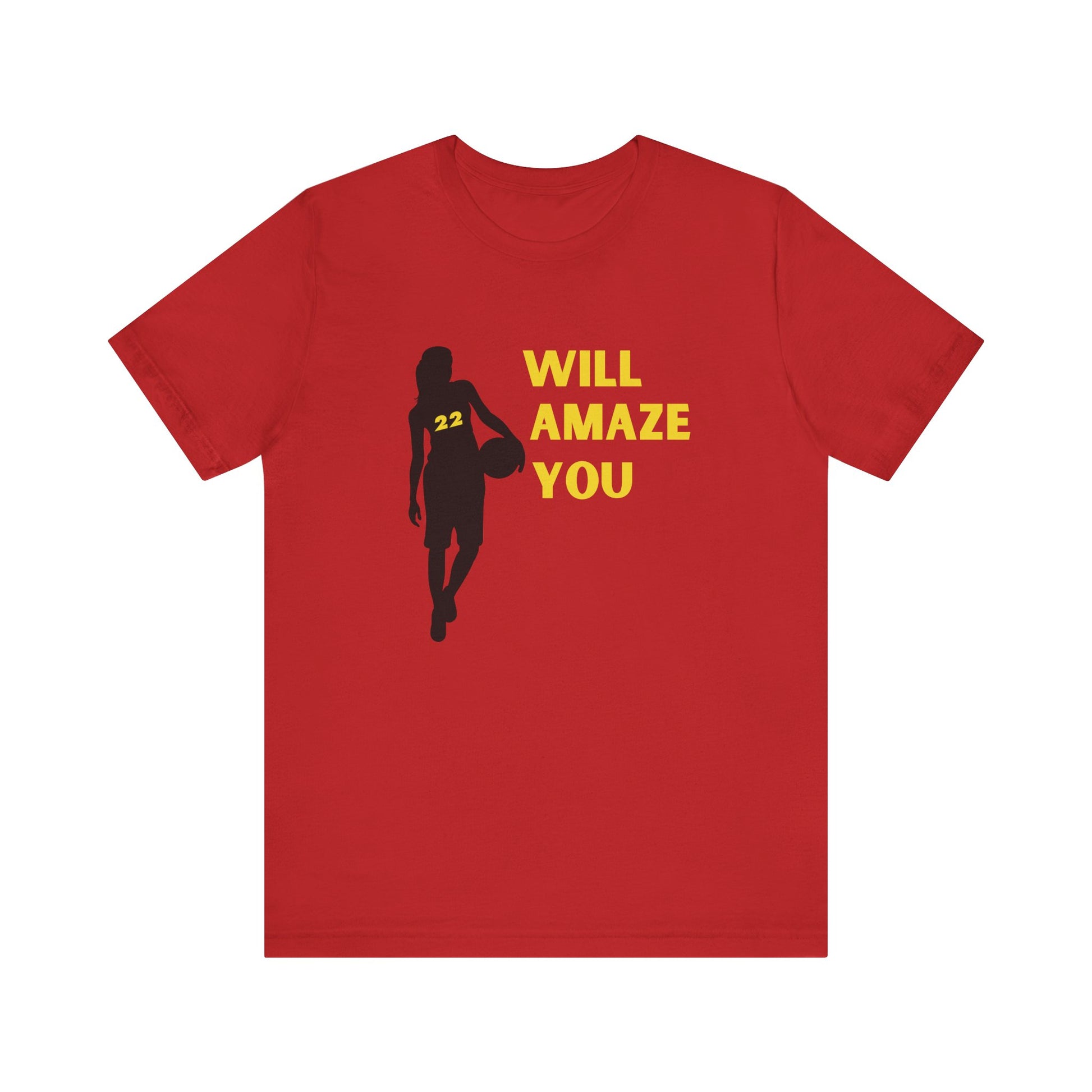 22 Shirt, WNBA Fan Shirt, Basketball Fan Shirt, Womens Sports Shirt - PopCultureByDesign36